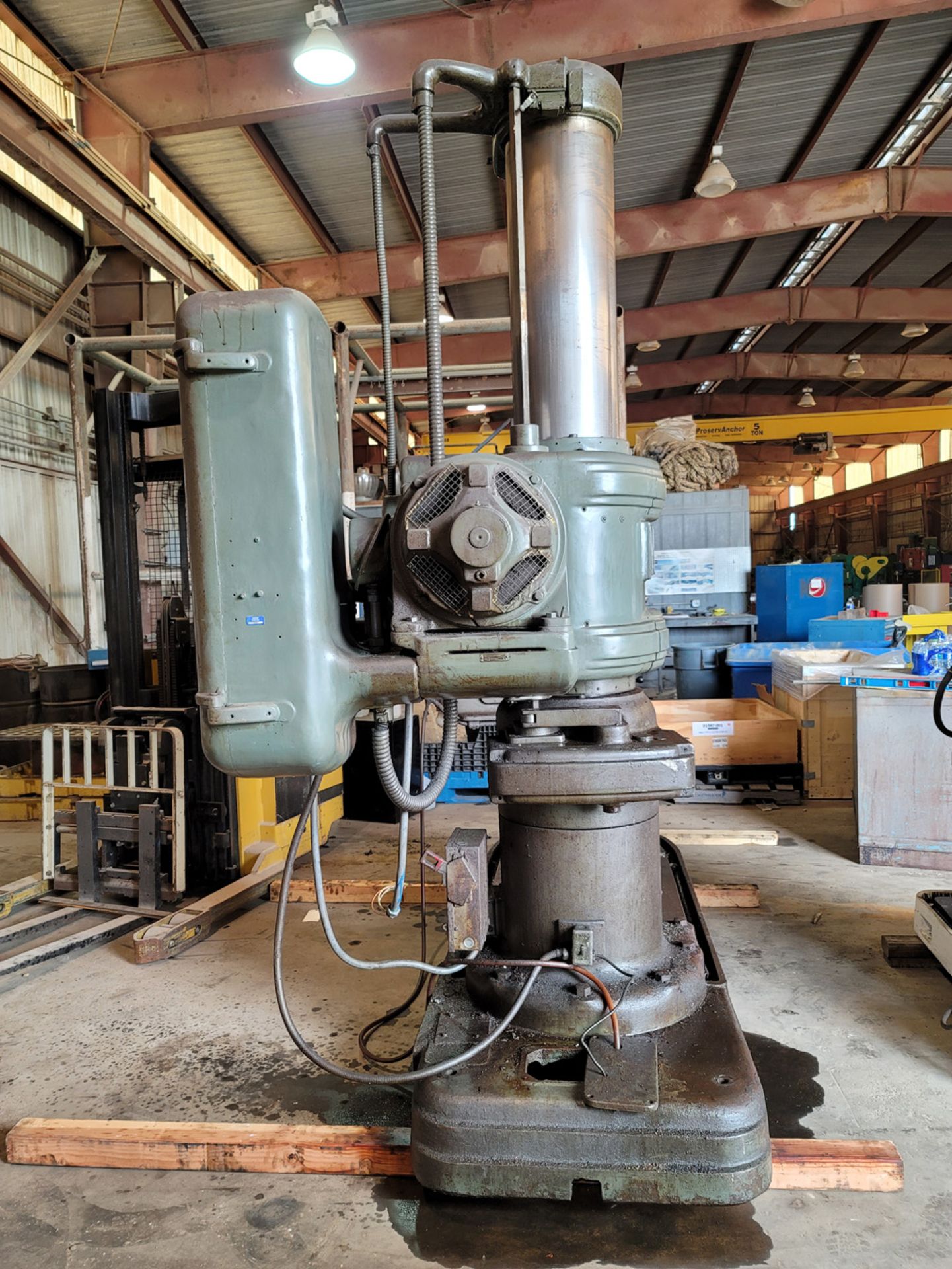 4' 13" American Hole Wizard Radial Drill - Image 6 of 11