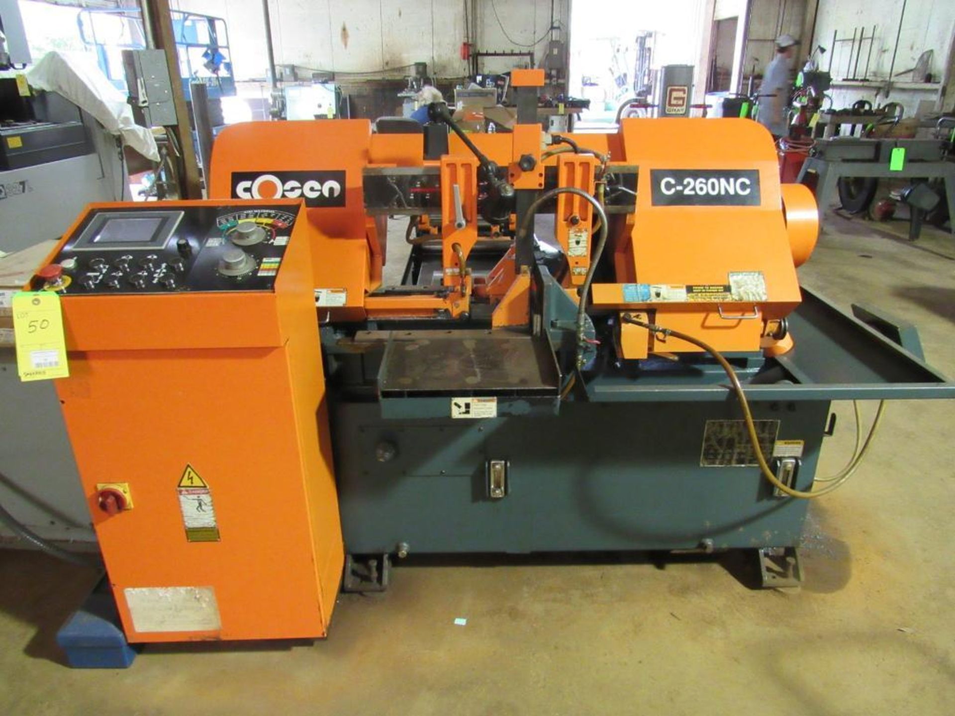 2013 Cosen C-260NC Automatic Horizontal Bandsaw - Image 5 of 11