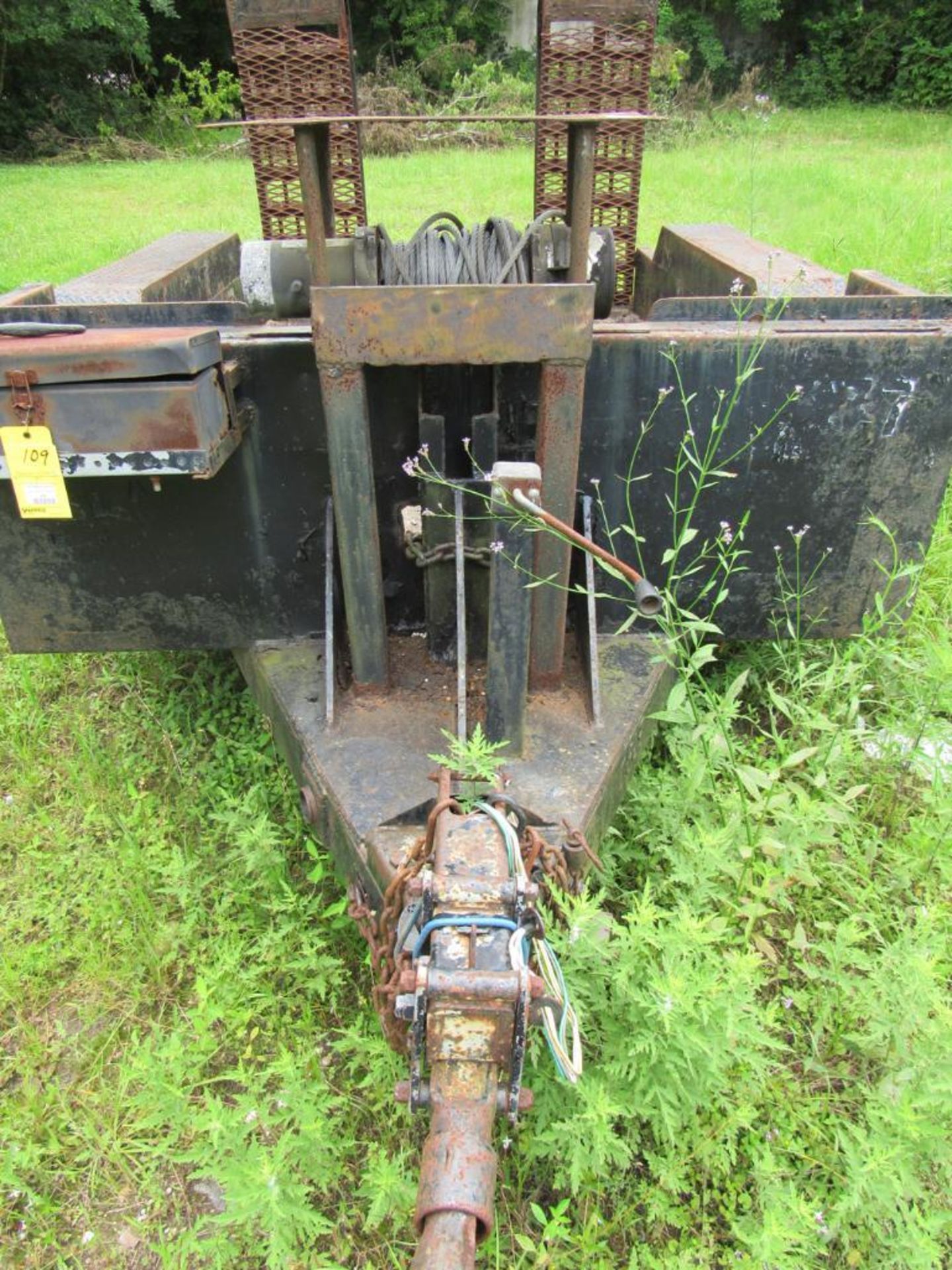 Bumper Pull Double Axle Trailer with Power Winch 10000 - Image 4 of 6