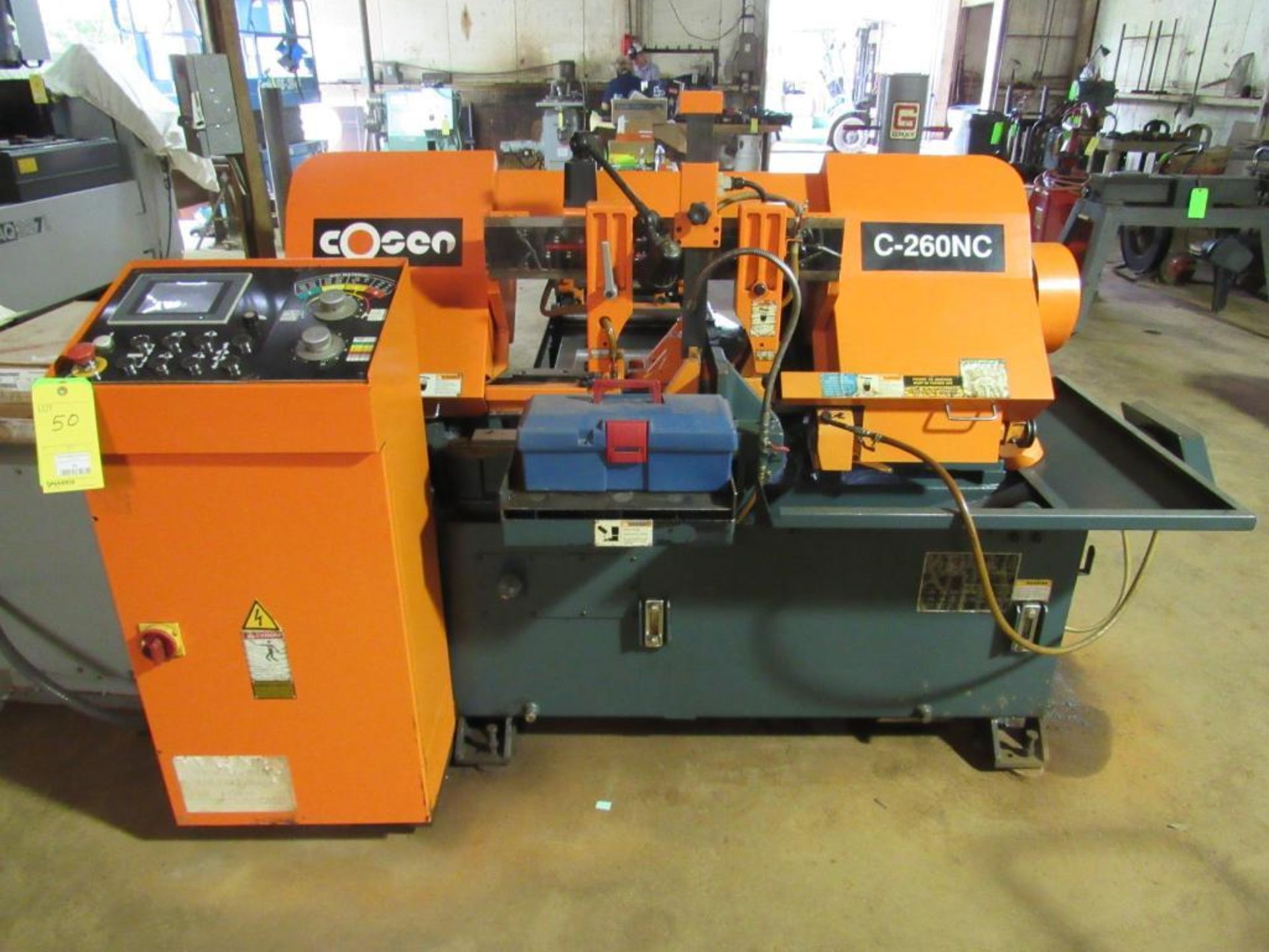 2013 Cosen C-260NC Automatic Horizontal Bandsaw - Image 4 of 11