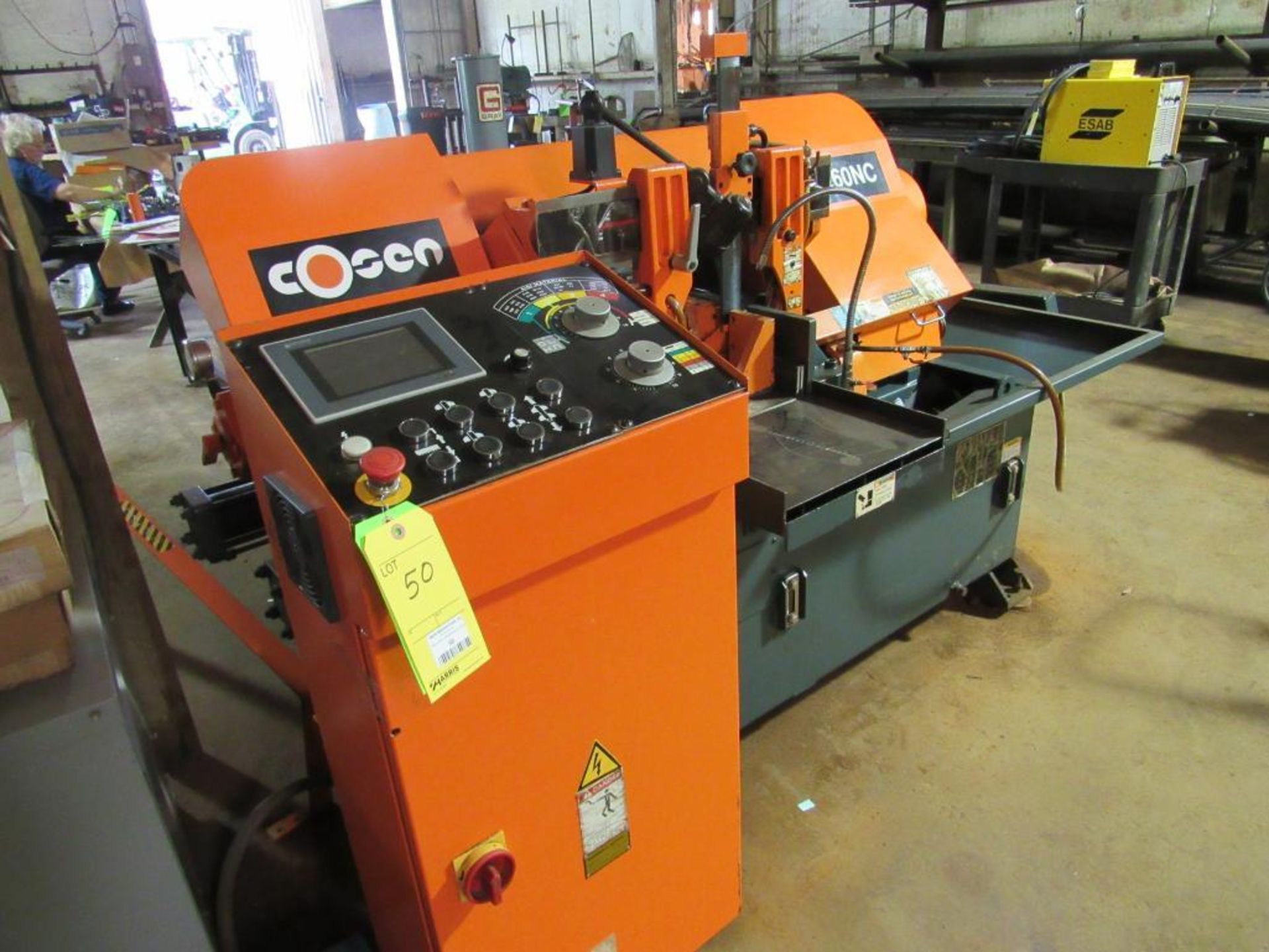 2013 Cosen C-260NC Automatic Horizontal Bandsaw - Image 6 of 11