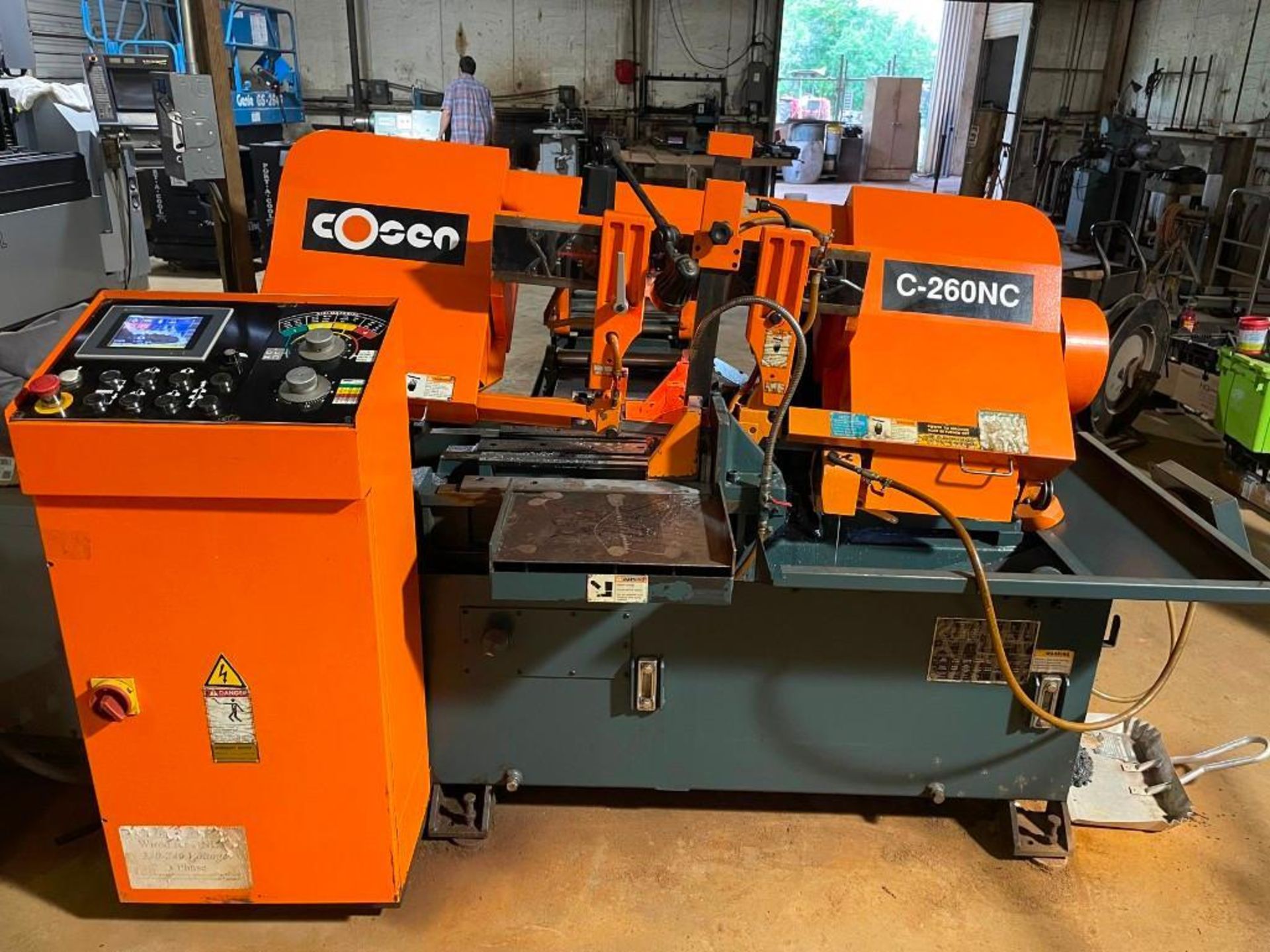 2013 Cosen C-260NC Automatic Horizontal Bandsaw