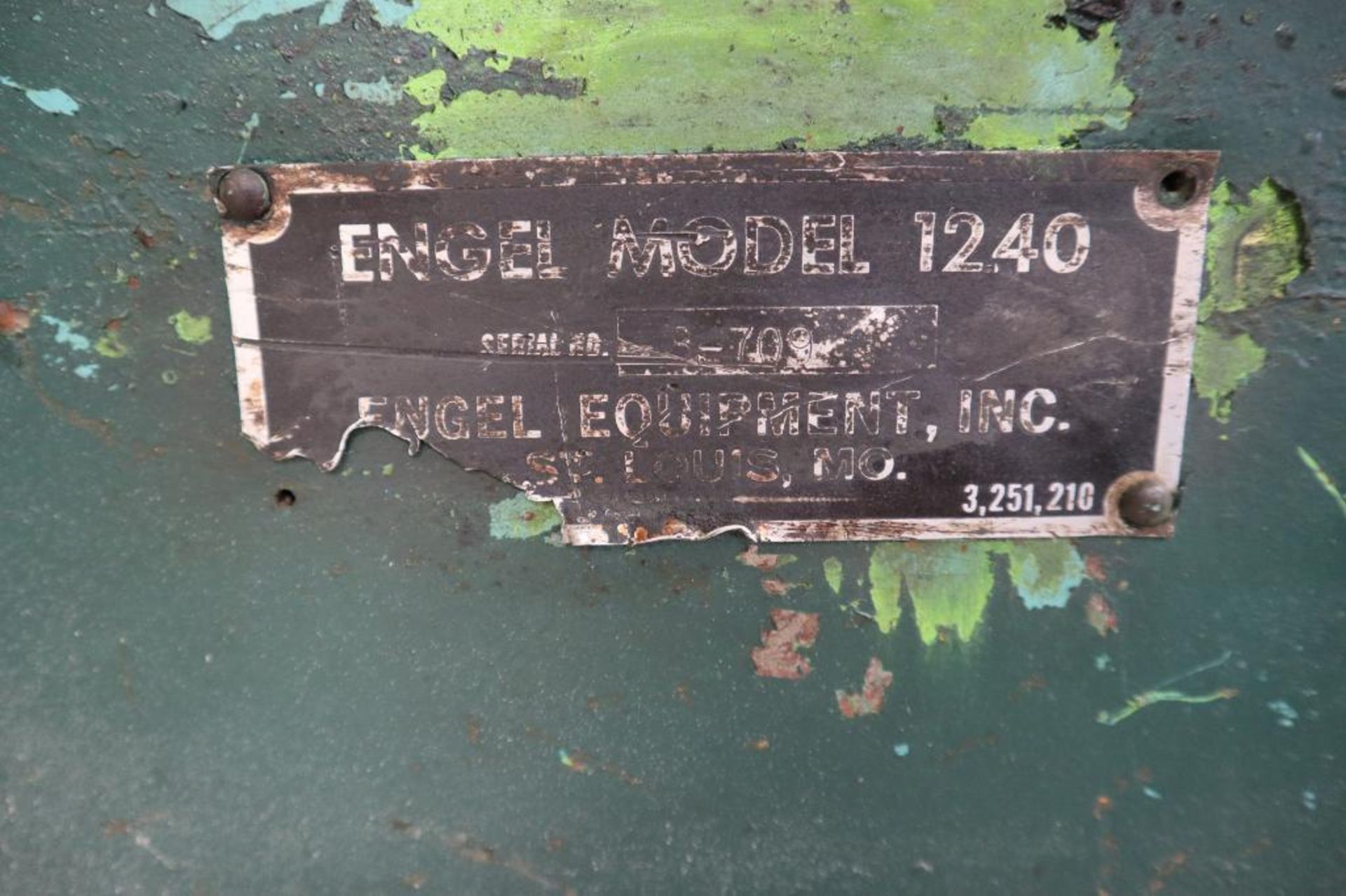 Engel Model 1240 Roll Former, on Casters - Image 4 of 4