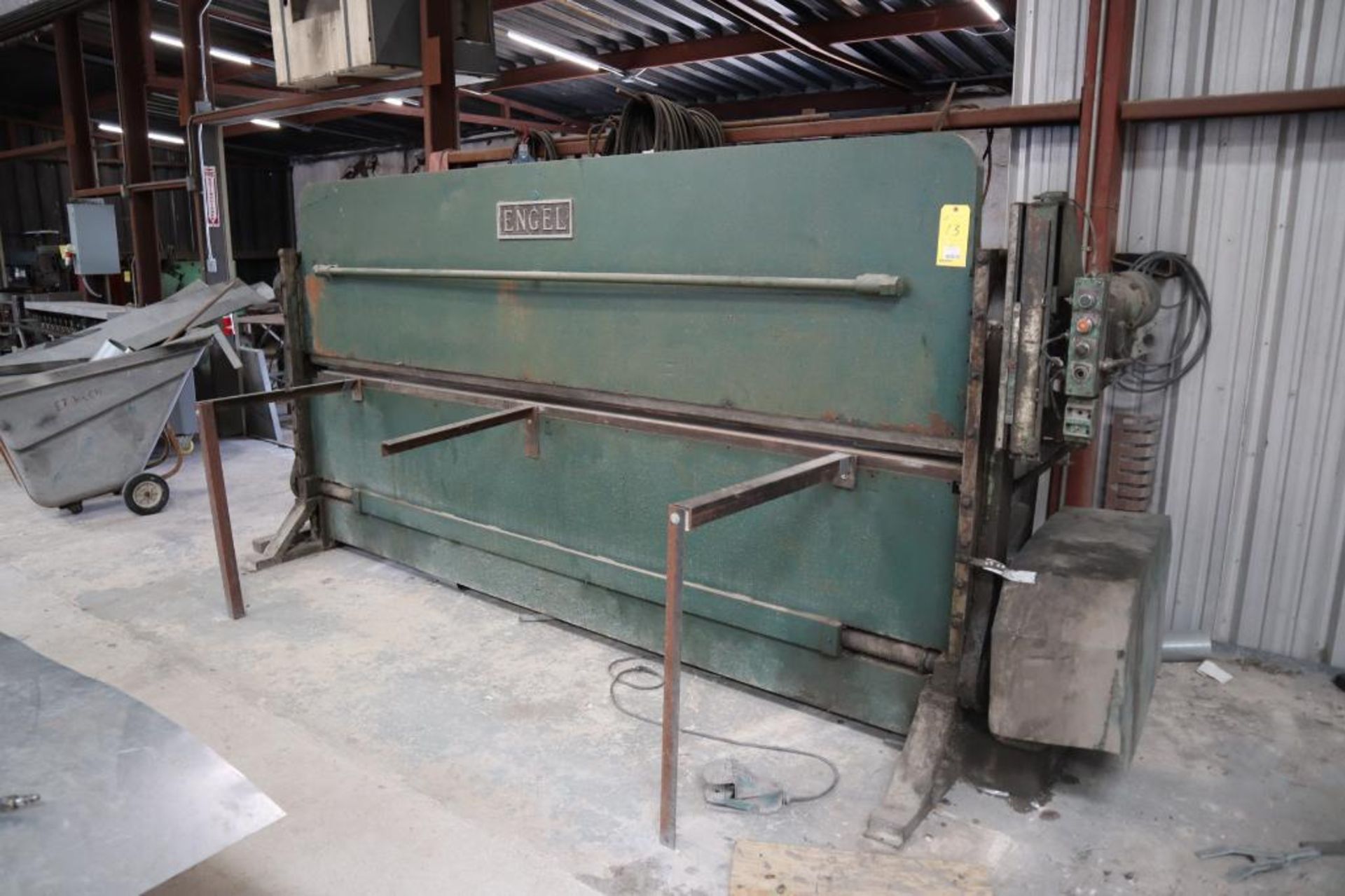 10' x 16 Ga. Engel Mechanical Press Brake