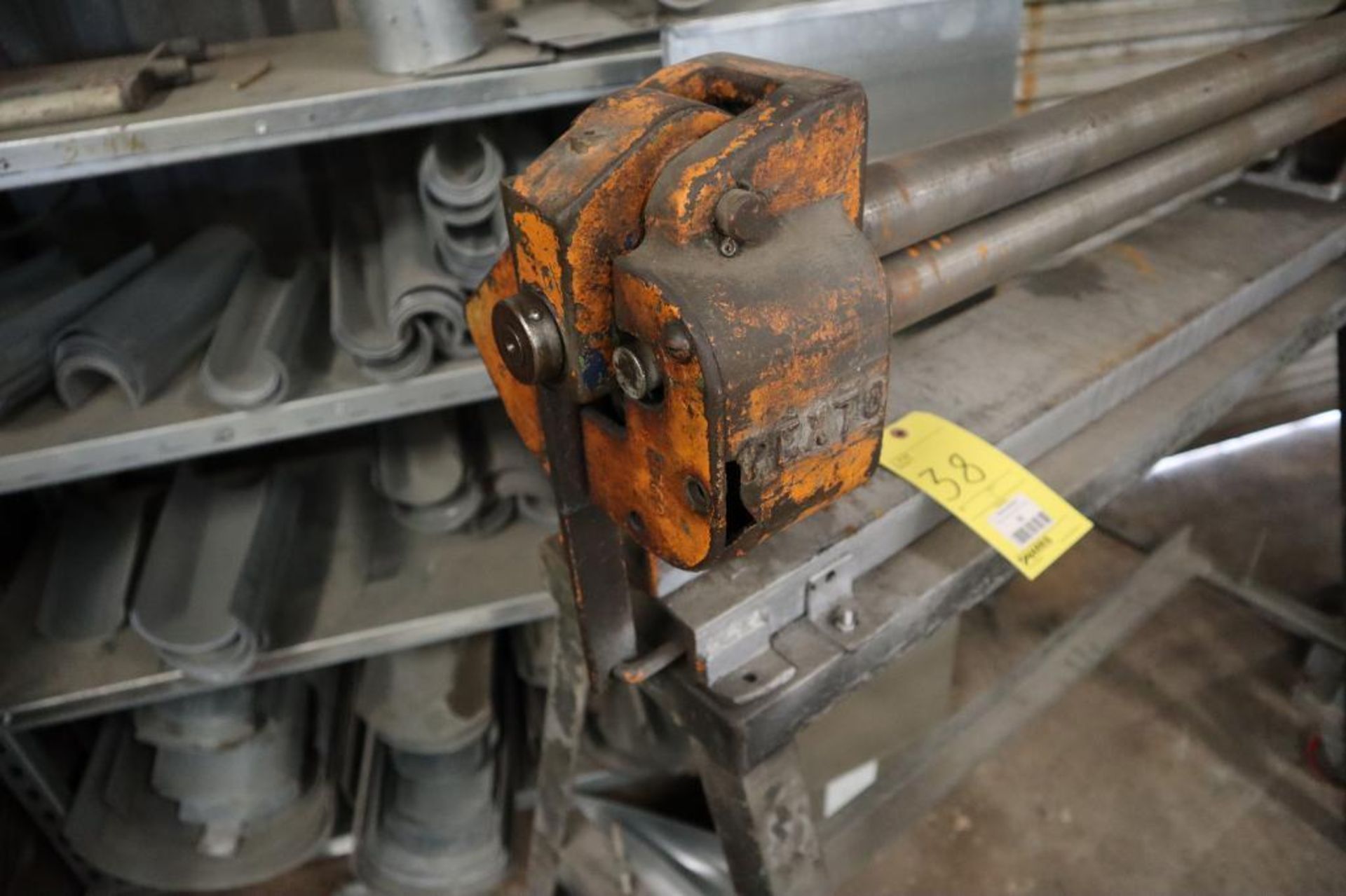 Pexto 3-Roll Manual Sheet Metal Roller on Stand - Image 3 of 4