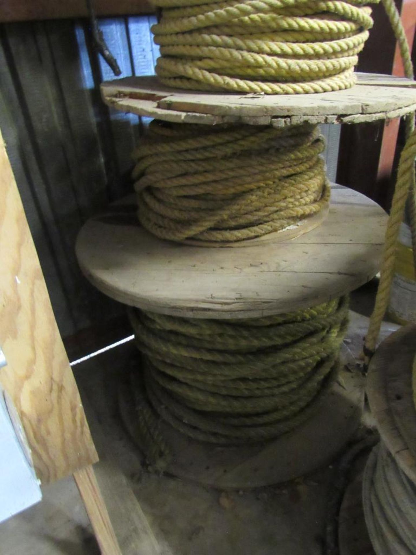 Lot of 5: Spools of Rope, Assorted Diameters - Image 2 of 3