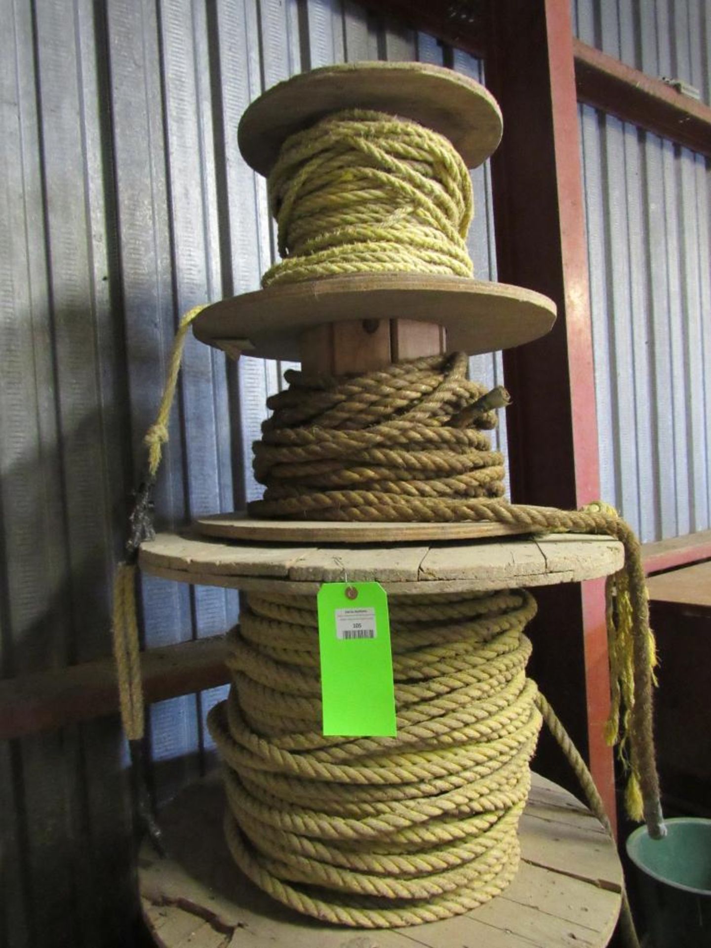 Lot of 5: Spools of Rope, Assorted Diameters - Image 3 of 3