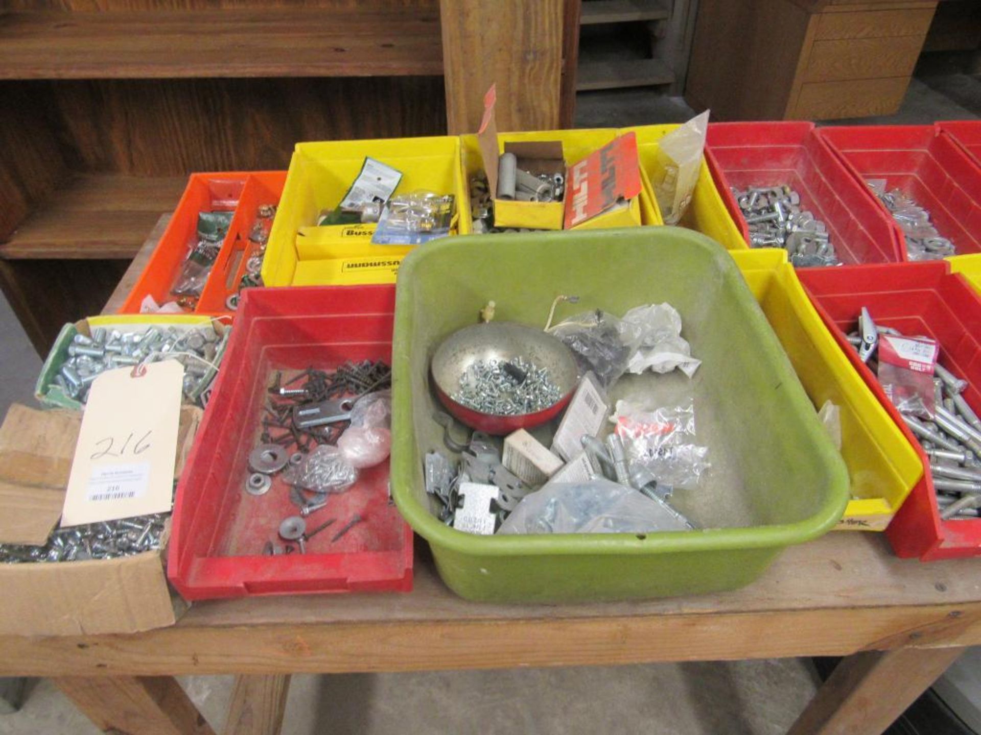 Lot: Assorted Fasteners with Shelving - Image 3 of 7