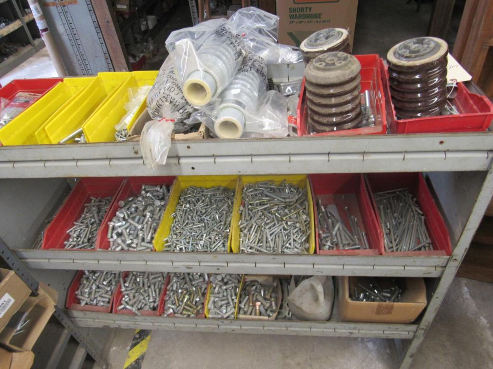 Lot: Assorted Fasteners with Shelving - Image 4 of 7