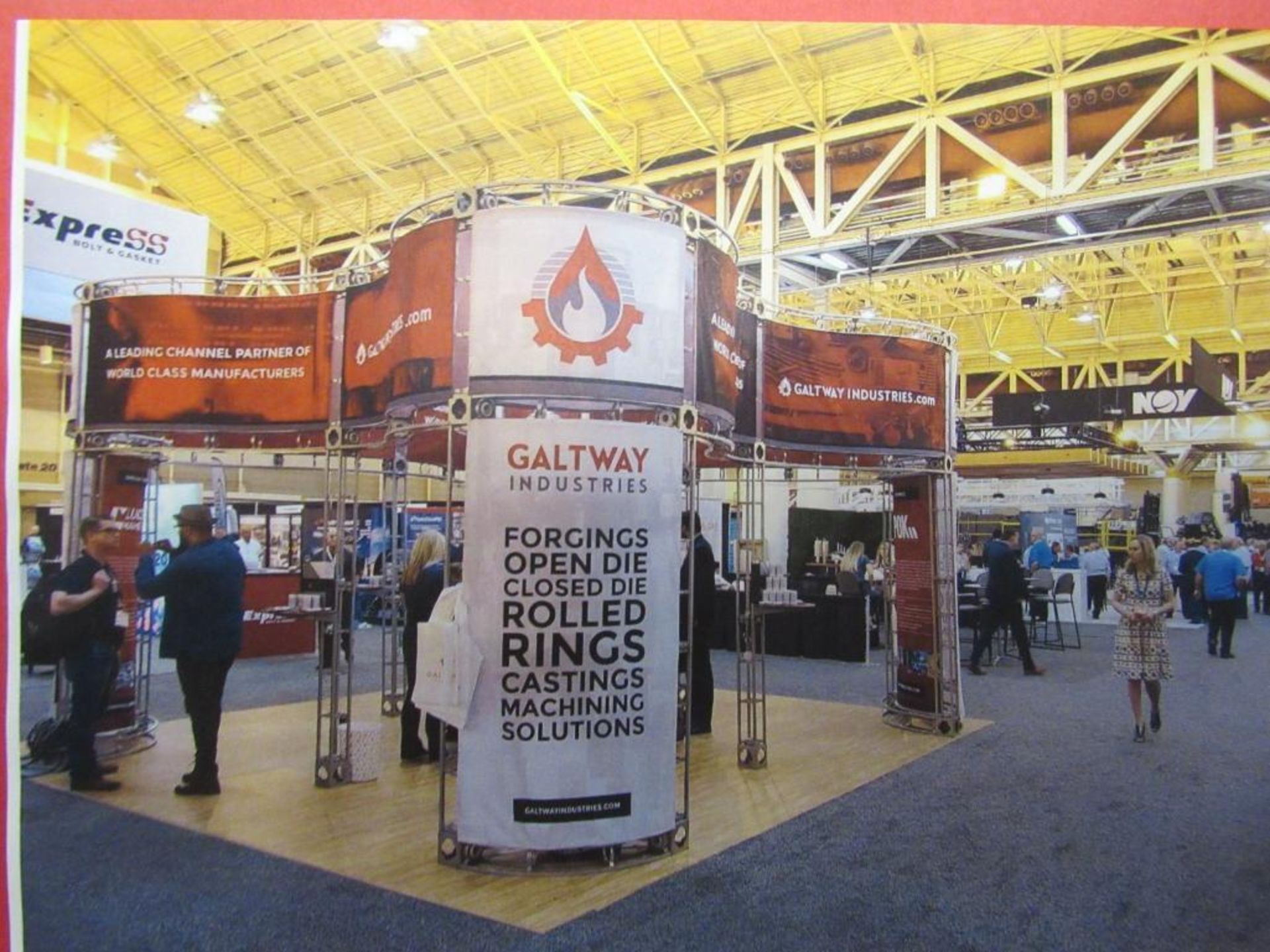 Trade Show Booth Display, 20' x 20'