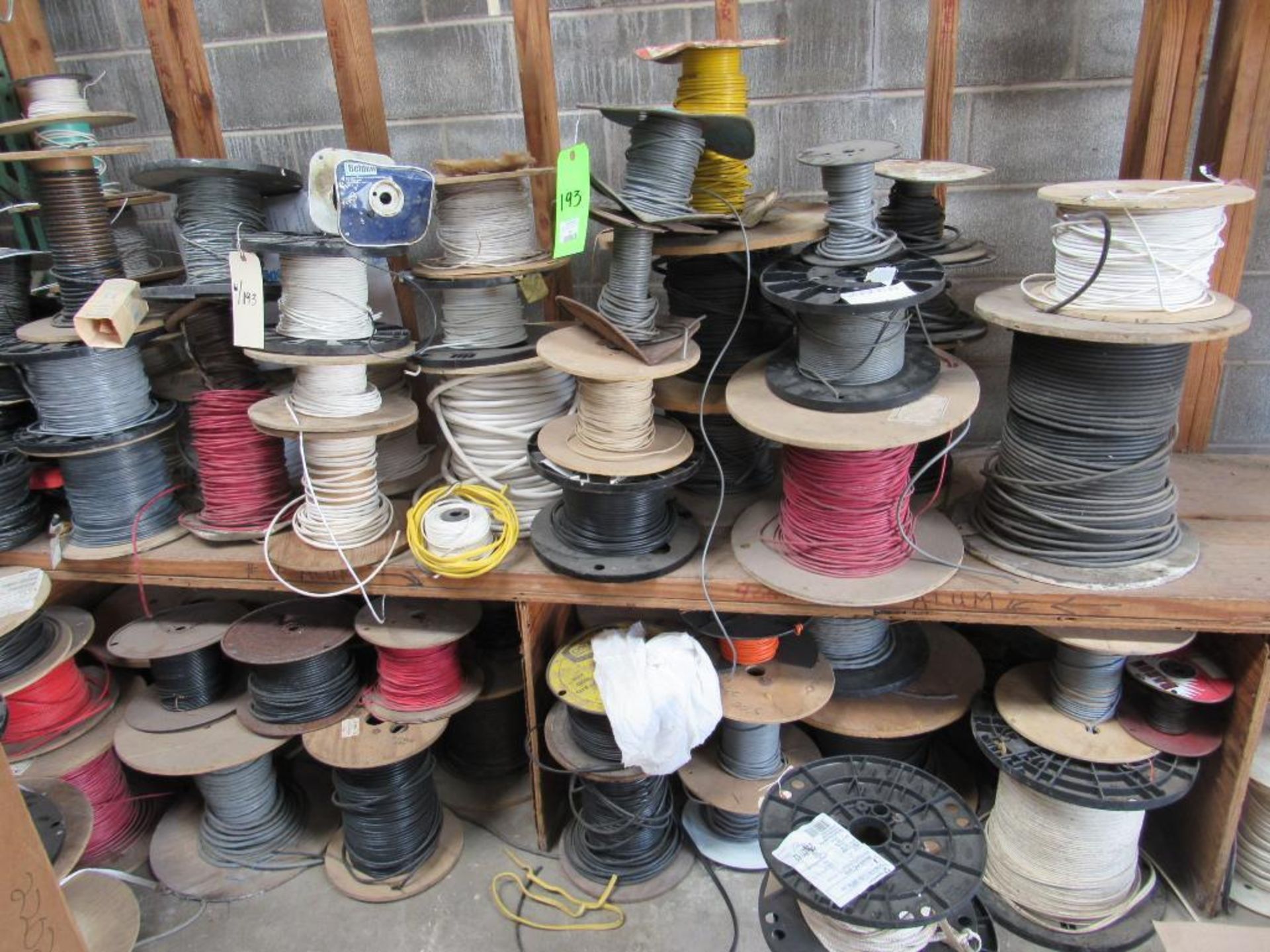 Lot: Low Voltage Cable, assorted sizes