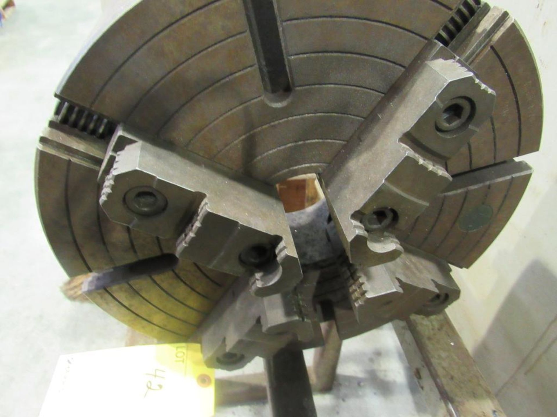 16" 4-Jaw Cam-Lock Chuck with 4" thru-hole - Image 3 of 3