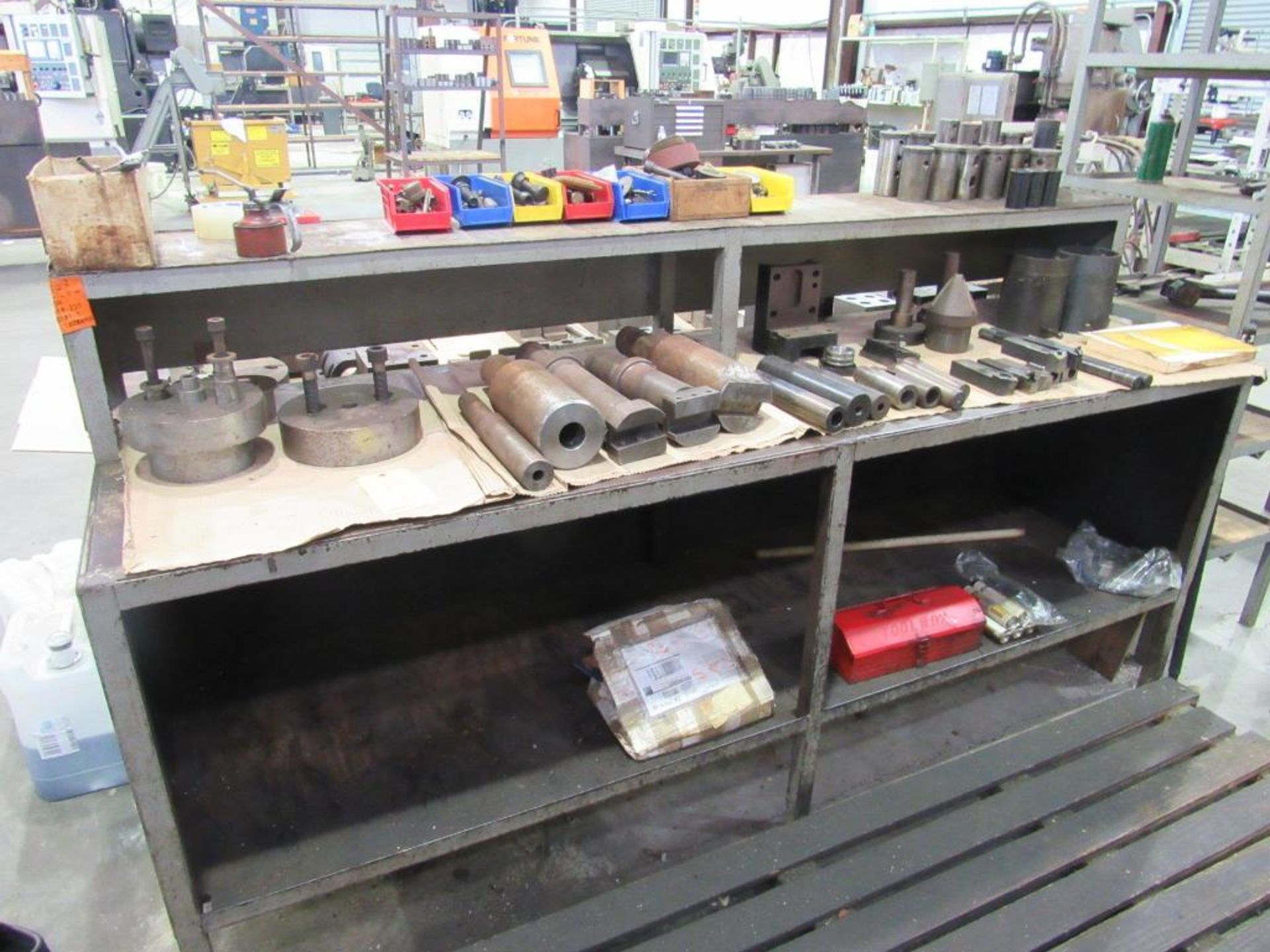 Lot: CNC Tooling for Fortune Vturn V46 with Operator Station; Assorted Tooling (see photo)