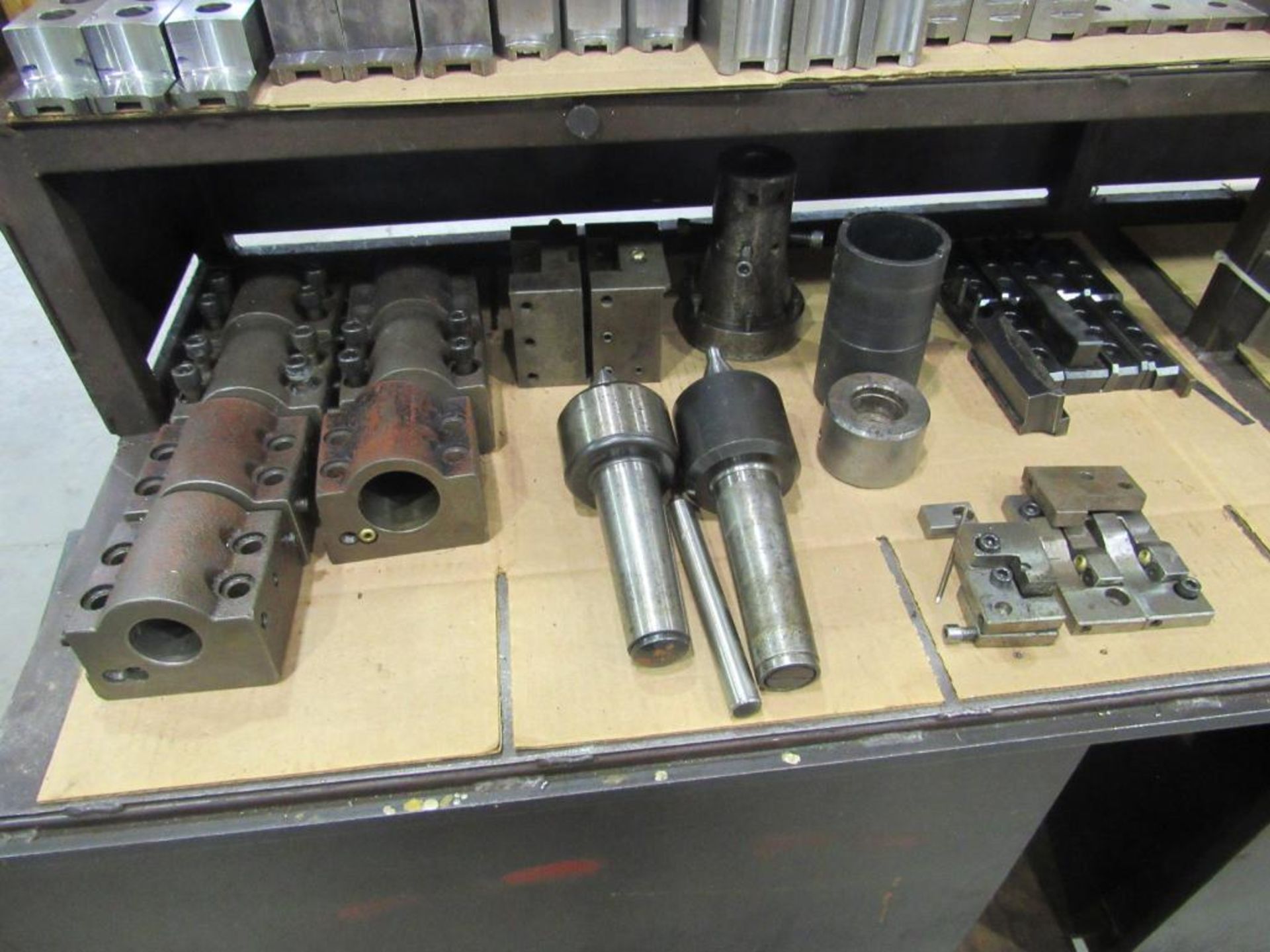 Lot: CNC Tooling for Fortune Vturn II-26 with Operator Bench and side station; Assorted Tooling (see - Image 2 of 6