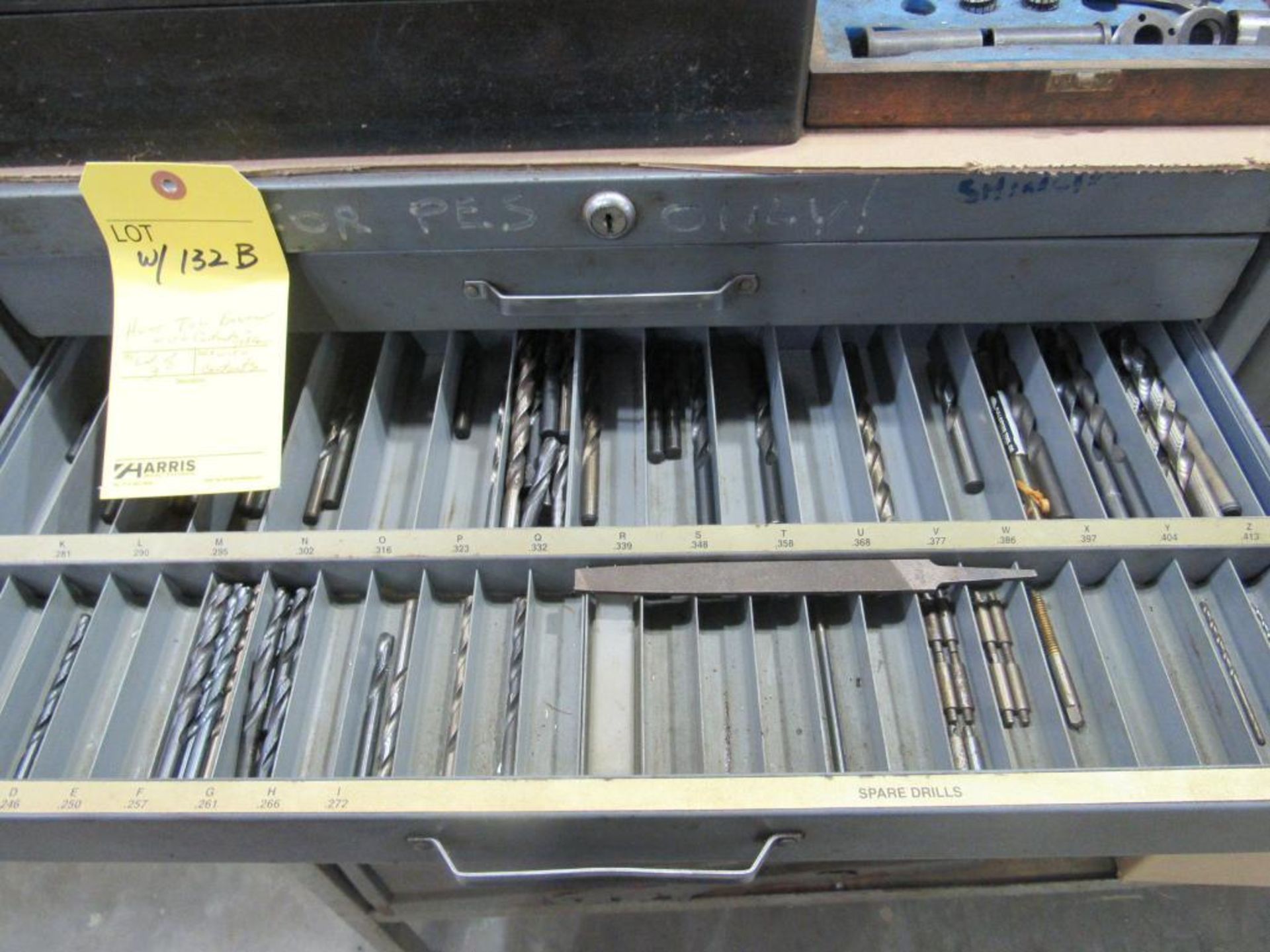 Lot of 3: Huot Tool Boxes with Assorted Size Drills, sockets, other, Operator Bench - Image 3 of 14