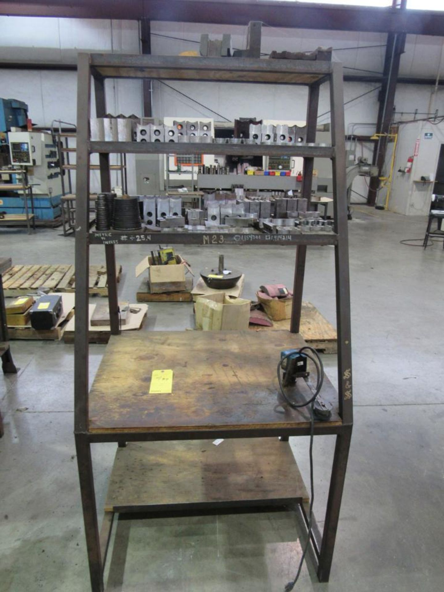 Lot: CNC Tooling for Fortune Vturn II-26 with Operator Bench and side station; Assorted Tooling (see - Image 8 of 9