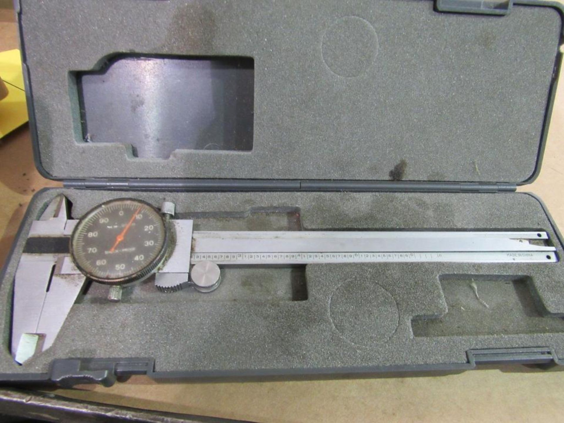 Lot of 2: (1) Mitutoyo Micrometer, 0" - 1", (1) Vernier Caliper, 6" - Image 3 of 4