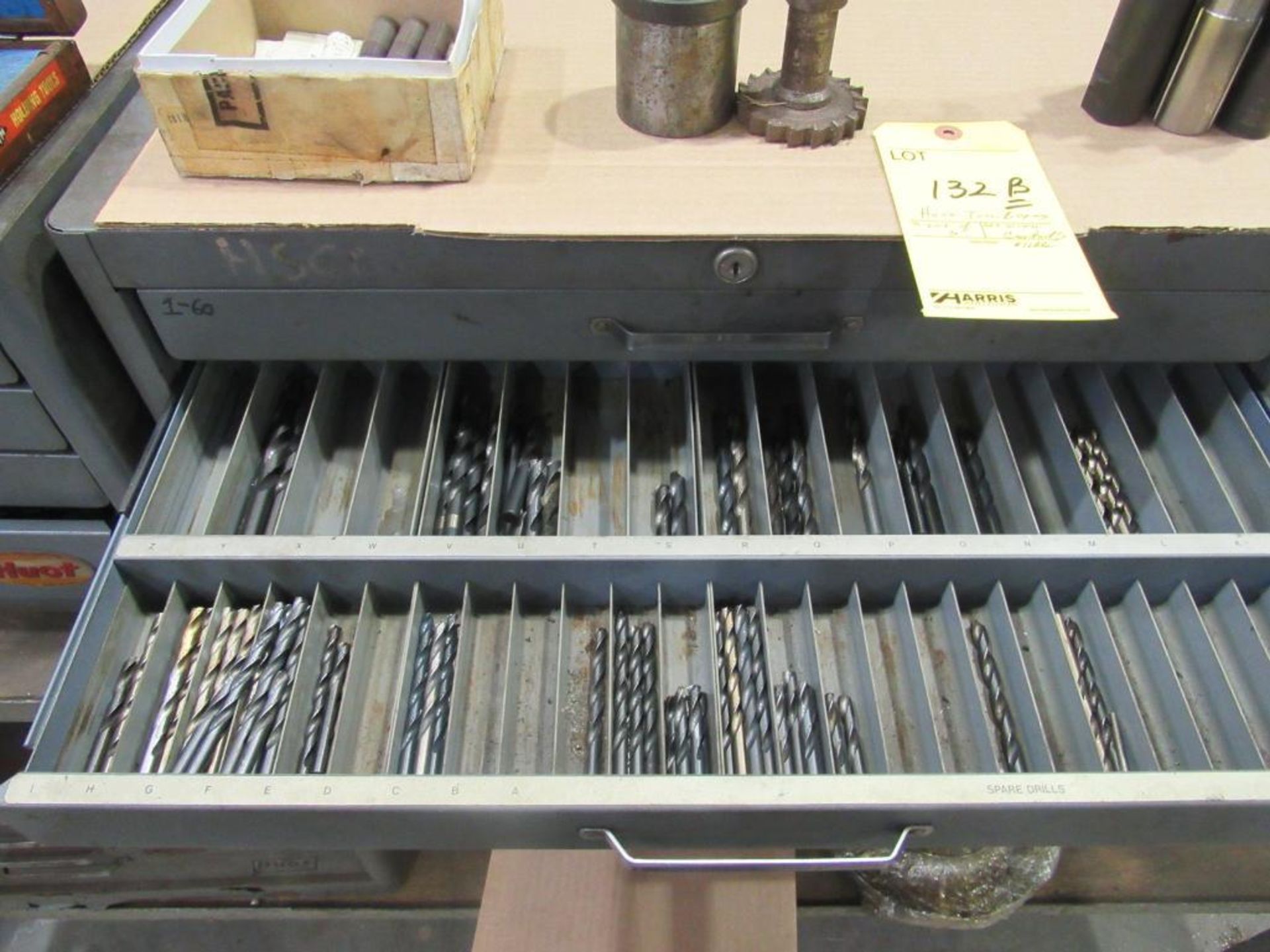 Lot of 3: Huot Tool Boxes with Assorted Size Drills, sockets, other, Operator Bench - Image 8 of 14