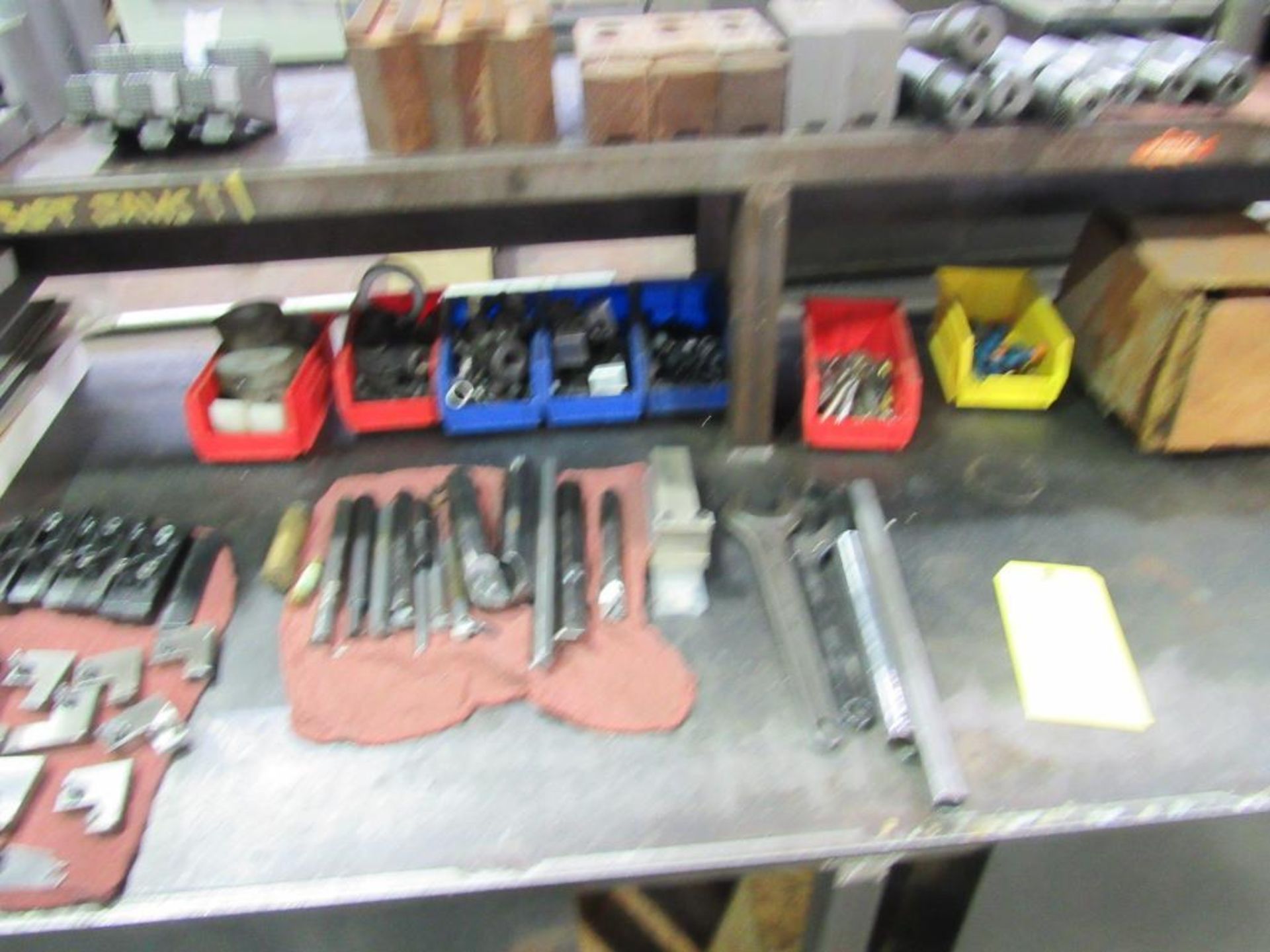 Lot: CNC Tooling for Fortune Vturn II-26 with Operator Bench and side station; Assorted Tooling (see - Image 3 of 9