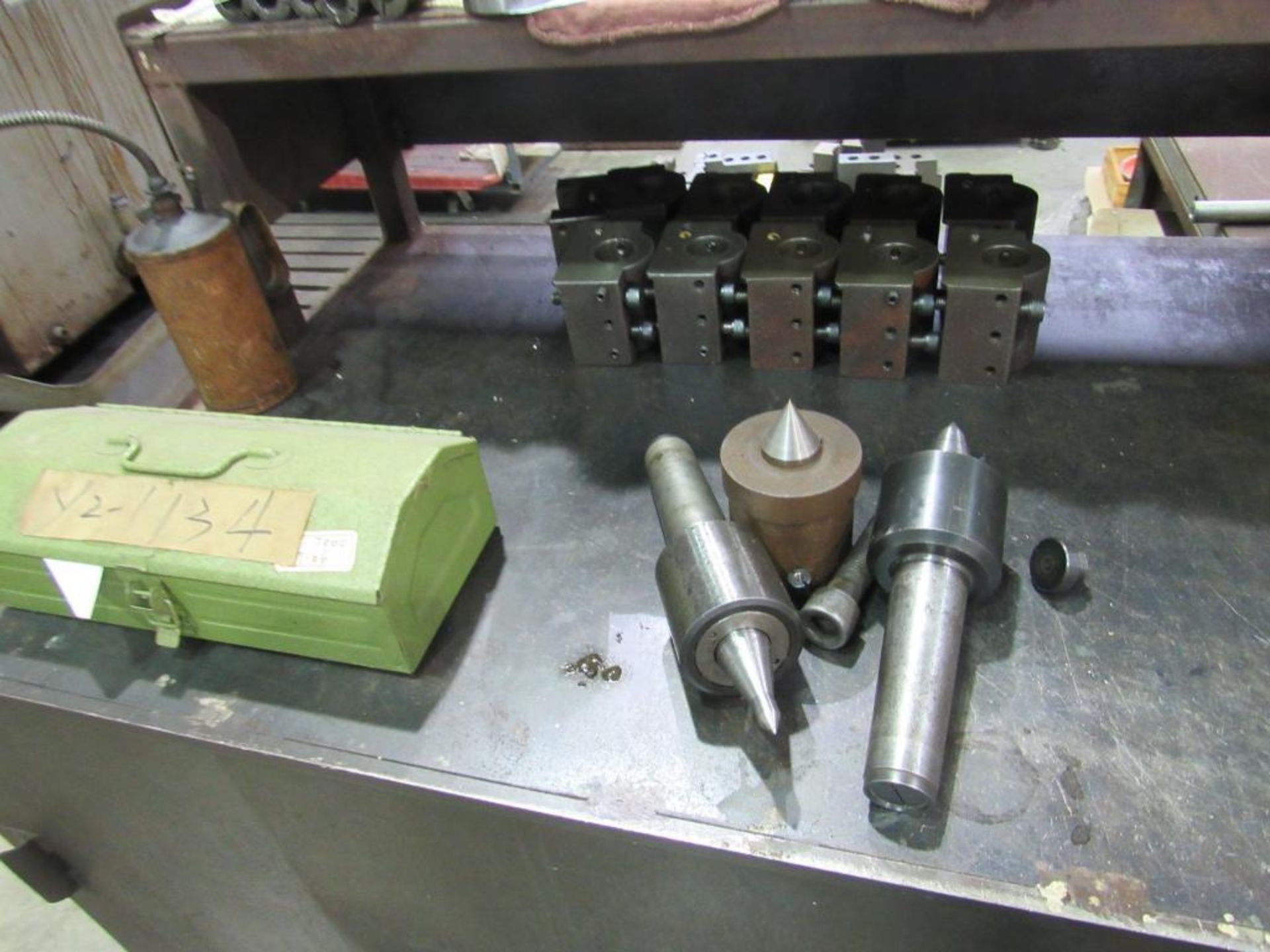 Lot: CNC Tooling for Fortune Vturn II-26 with Operator Bench and side station; Assorted Tooling (see - Image 5 of 9