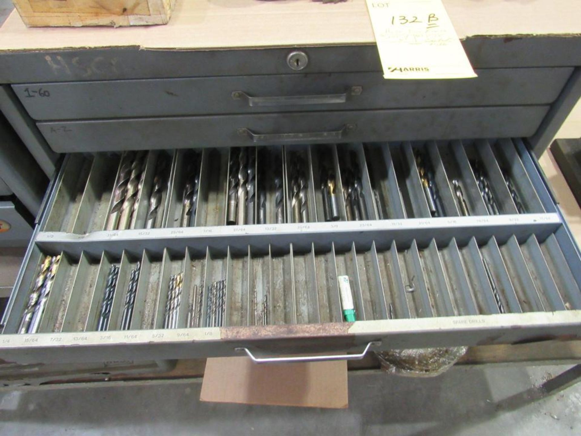 Lot of 3: Huot Tool Boxes with Assorted Size Drills, sockets, other, Operator Bench - Image 9 of 14