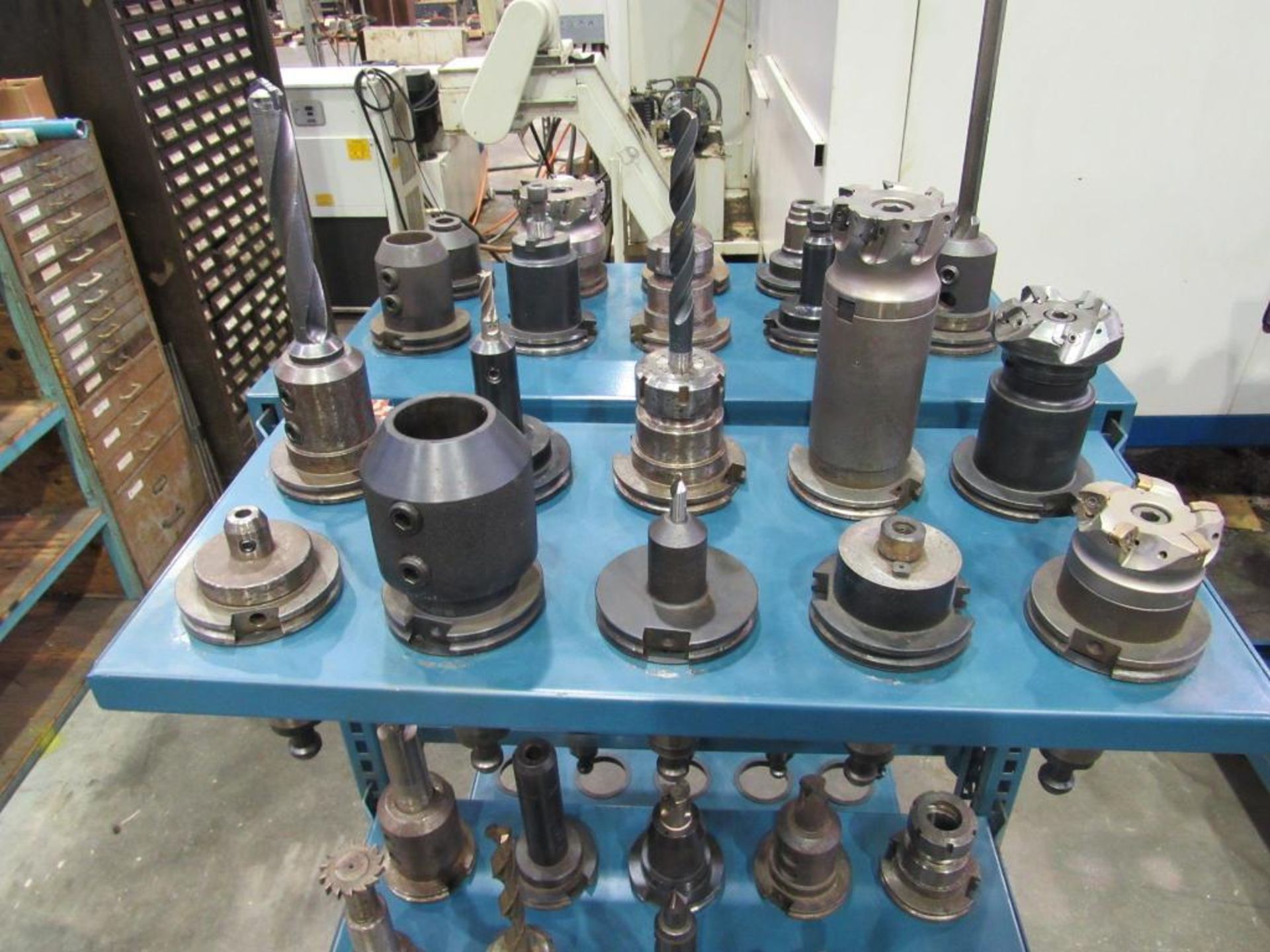 Lot: Cat 50 Tooling on Commander Tooling System Cart on casters with contents - Image 5 of 7