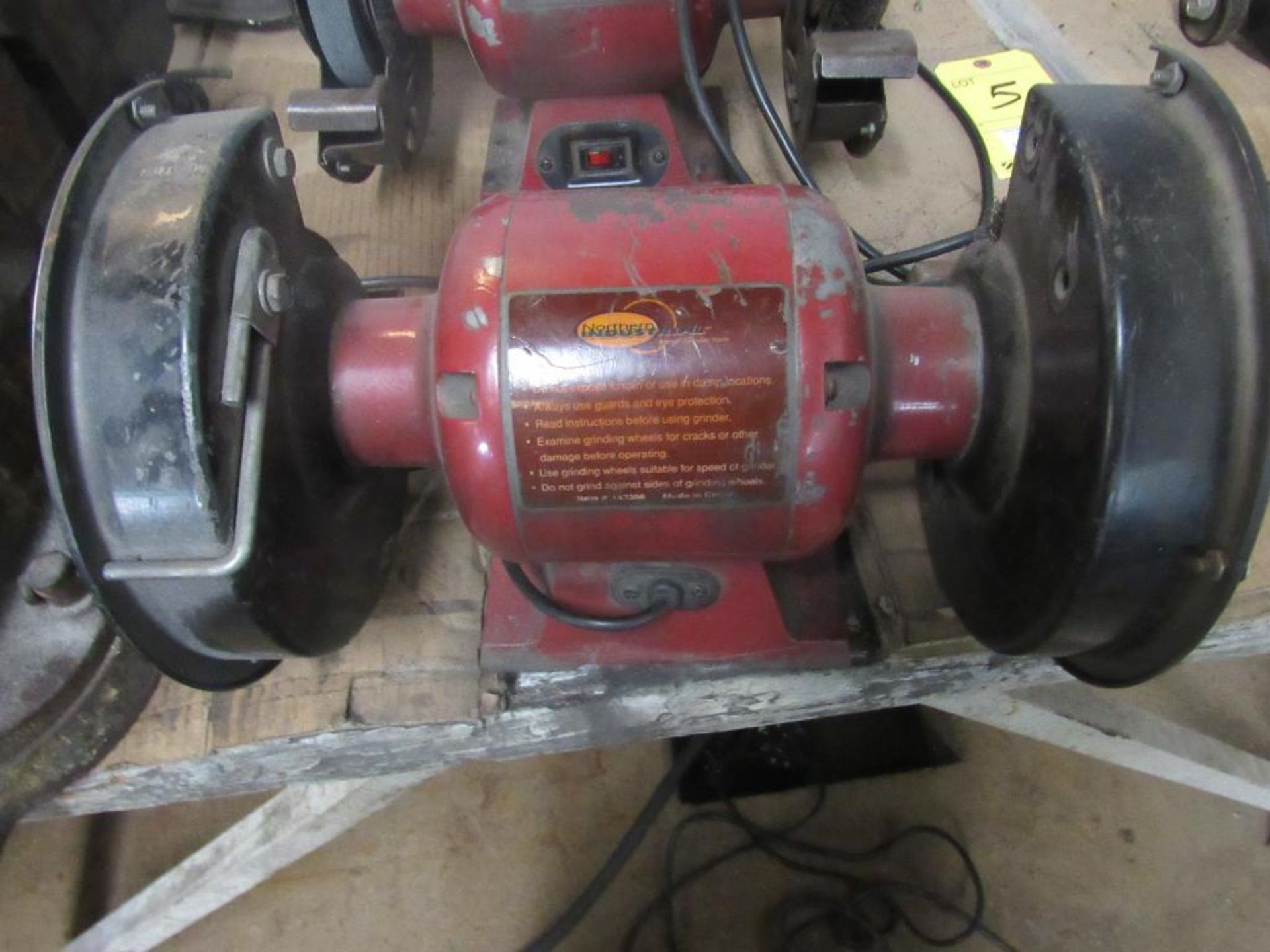 Northern Industrial Double End Grinder