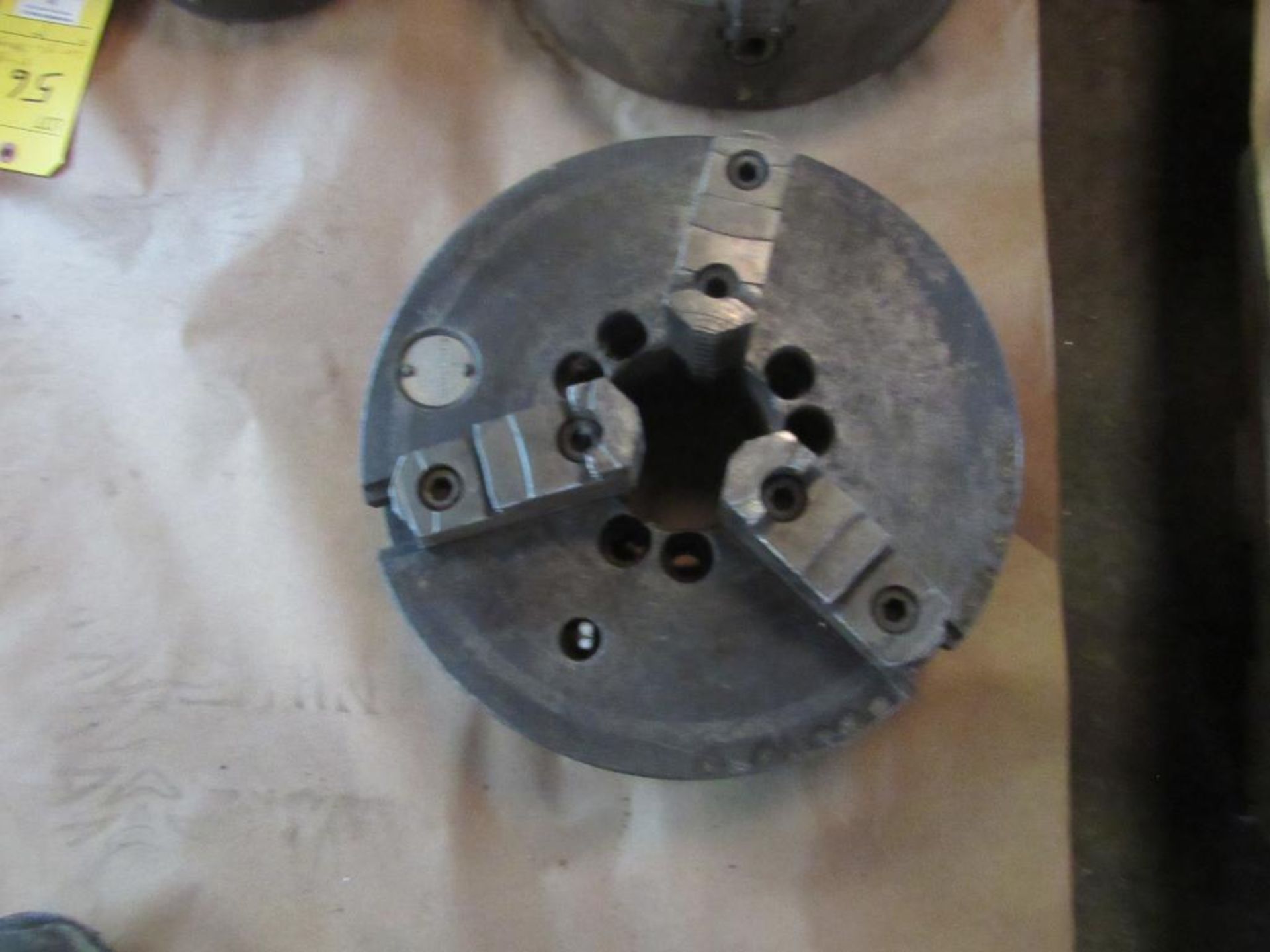 12" 3-Jaw Cushman Chuck, 3" thru hole - Image 2 of 3