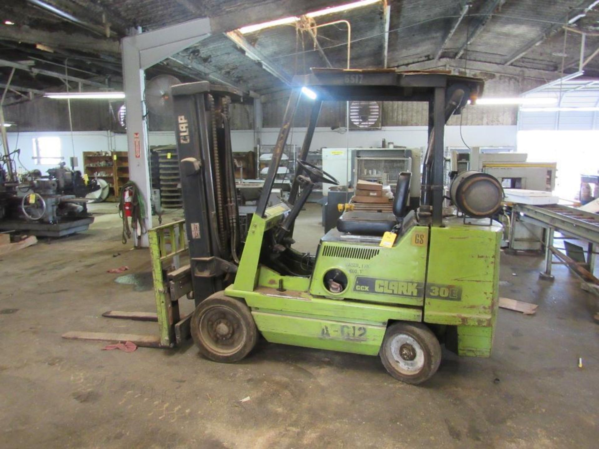 5000 Lb. Clark Model GCX30E Forklift