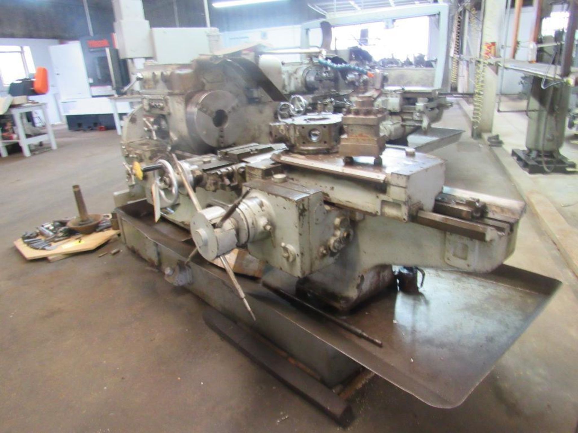 Herbert #4 Senior Pre-Optive/Ram Type Turret Lathe - Image 7 of 11