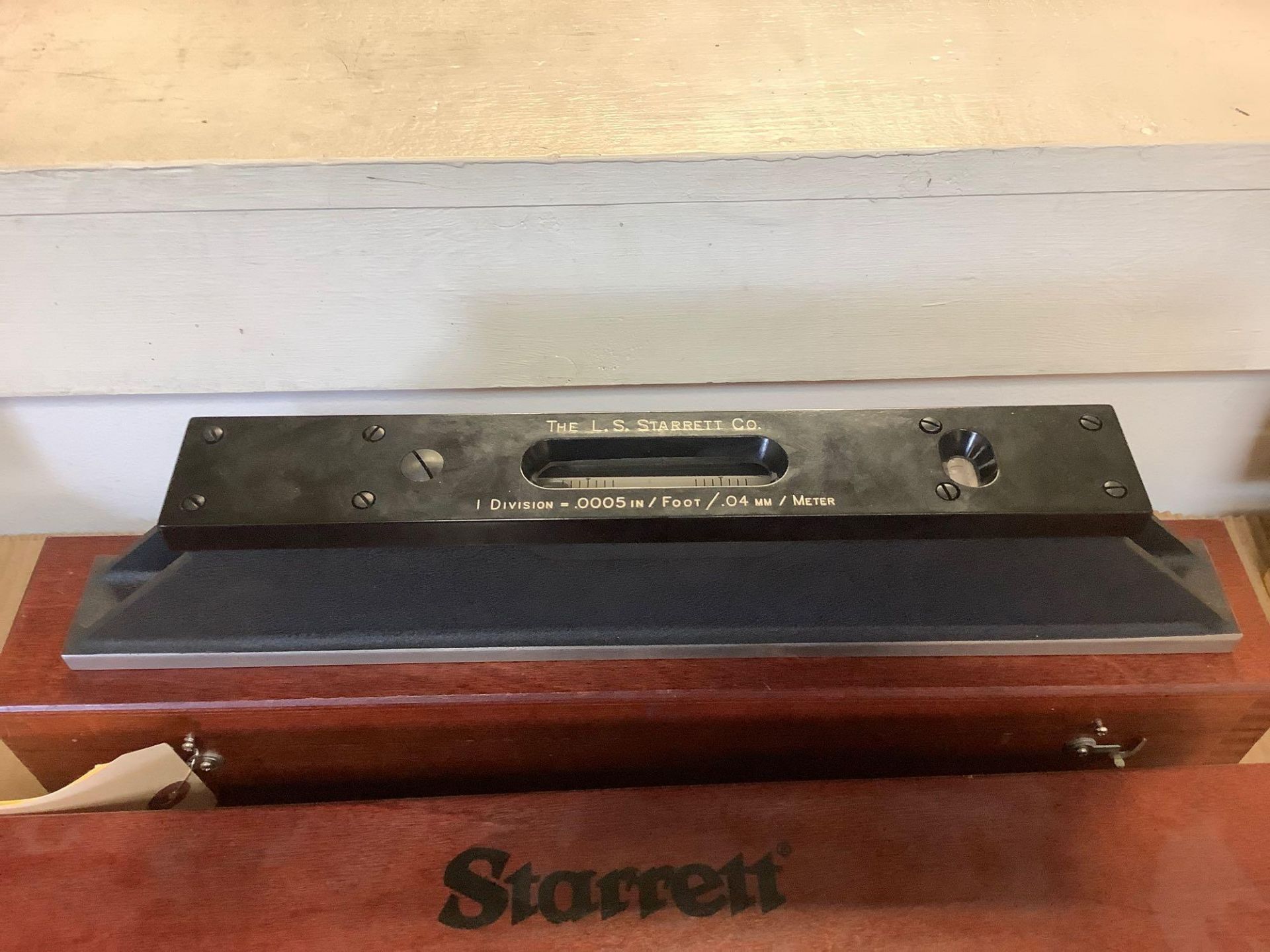 QC: Starrett Master Precision Level No. 199 - In Box - Image 3 of 4