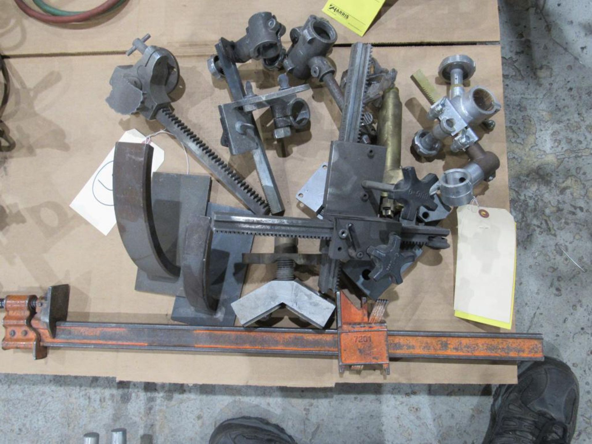 Lot: Assorted Welding Items and Clamps