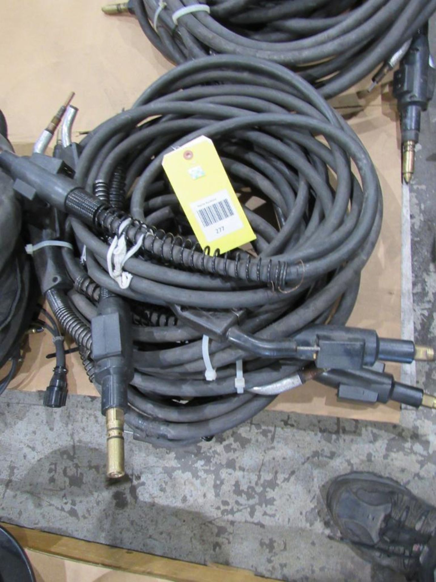 Lot of 6: Welding Cables with Guns