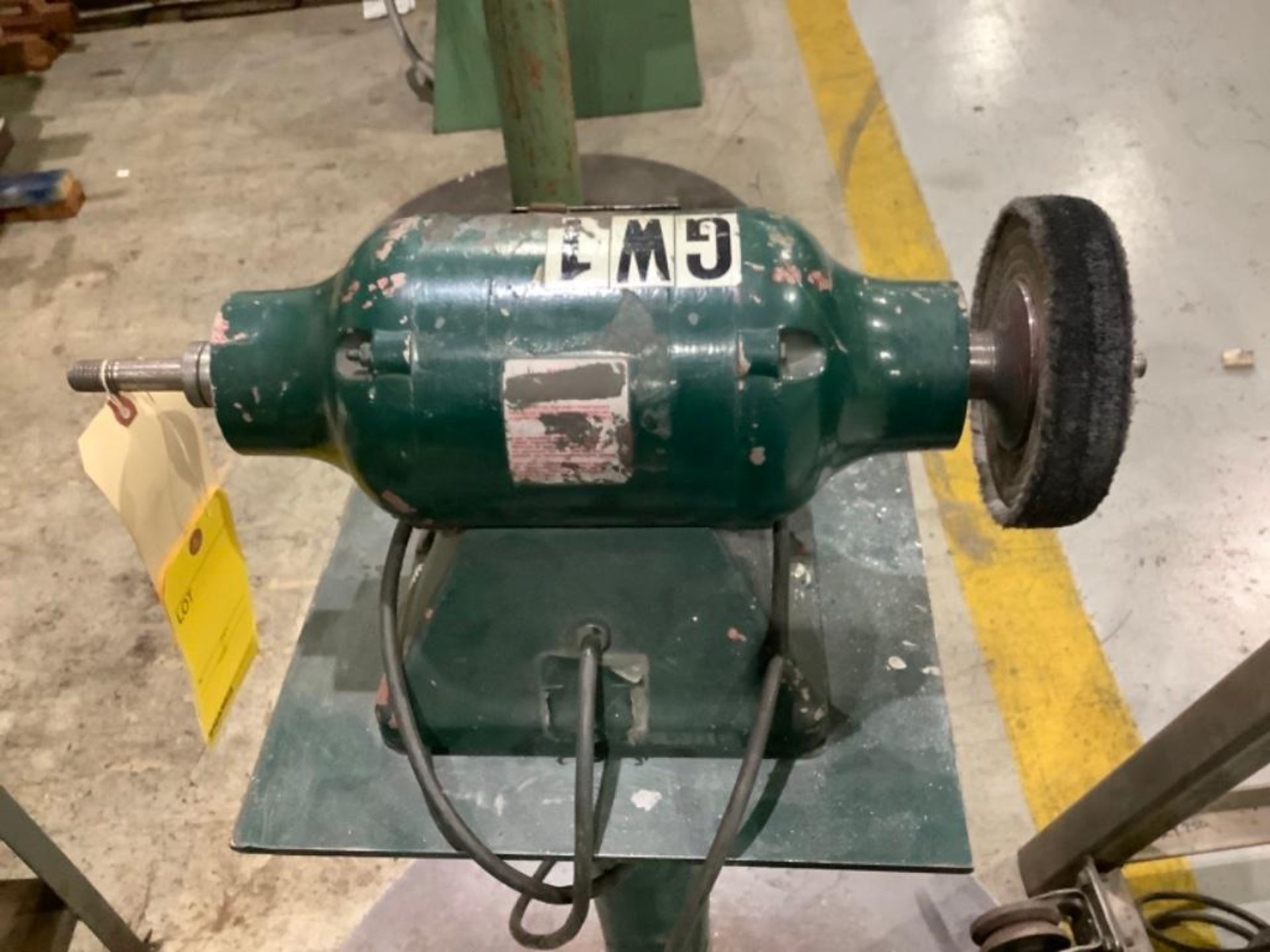 6" Baldor Double End Pedestal Grinder/Buffer - Image 2 of 3