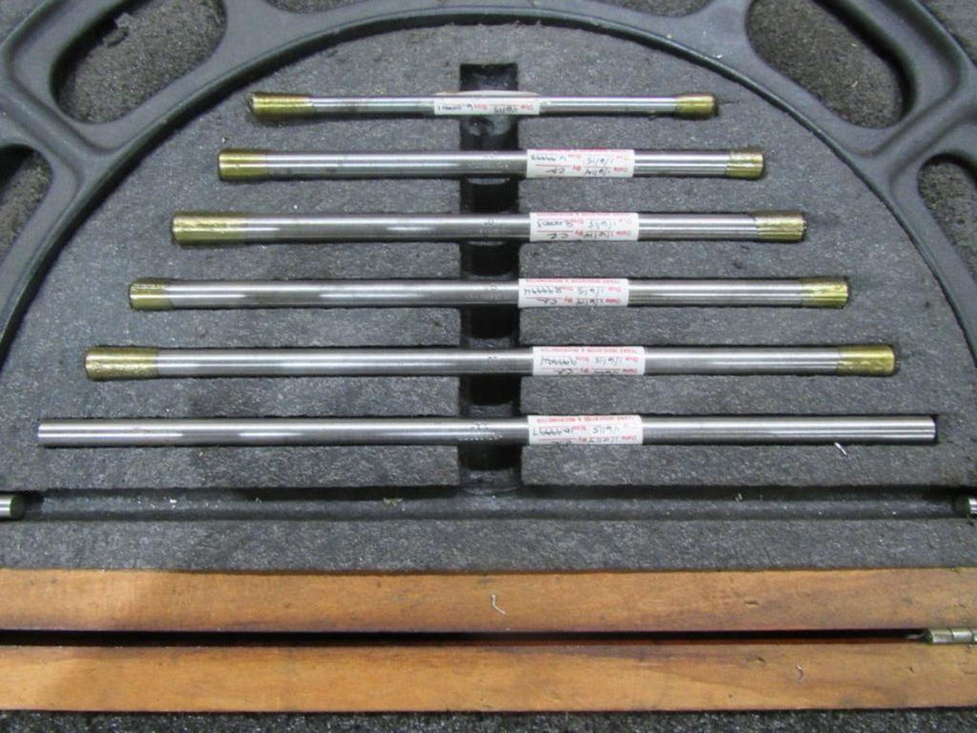 QC: Starrett OD Micrometer Set Series 224, 6" to 12" - Image 2 of 3