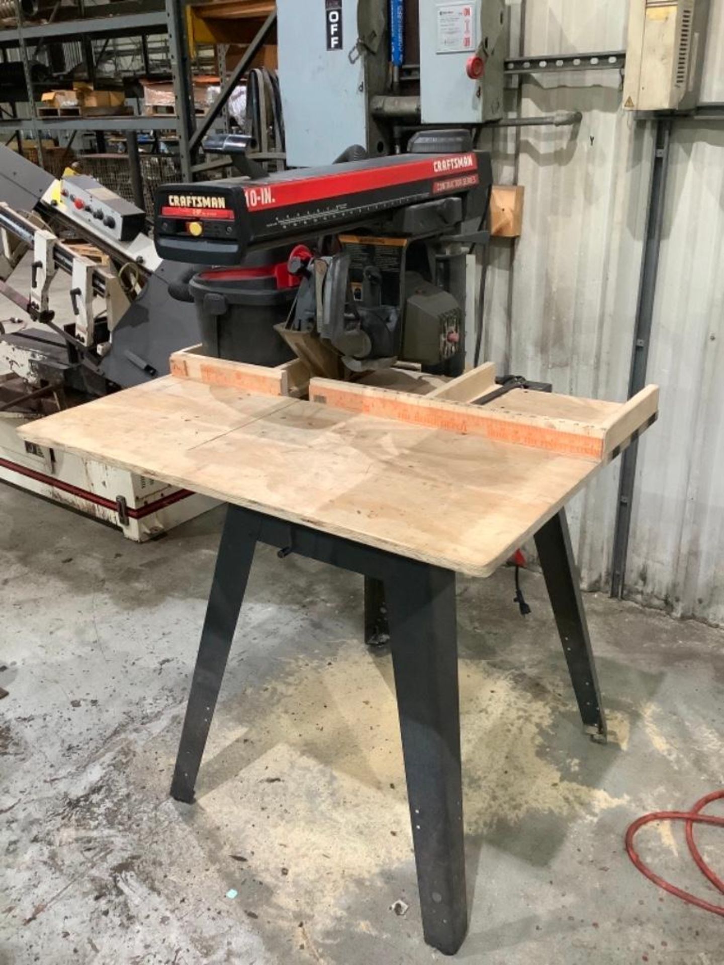 10" Craftsman Woodcutting Radial Arm Saw