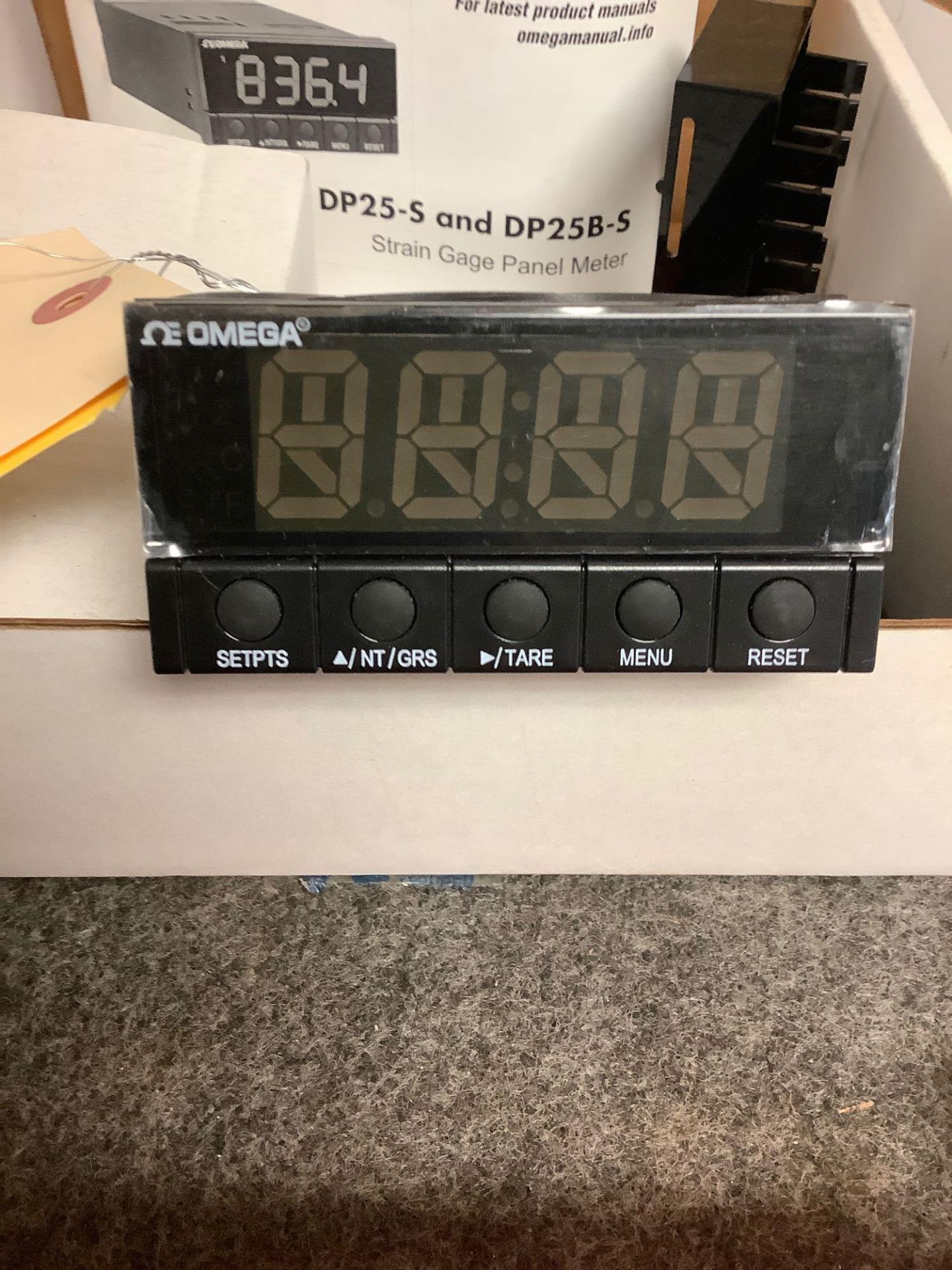 Omega DP25-S Strain Gage Panel Meter - Image 3 of 4
