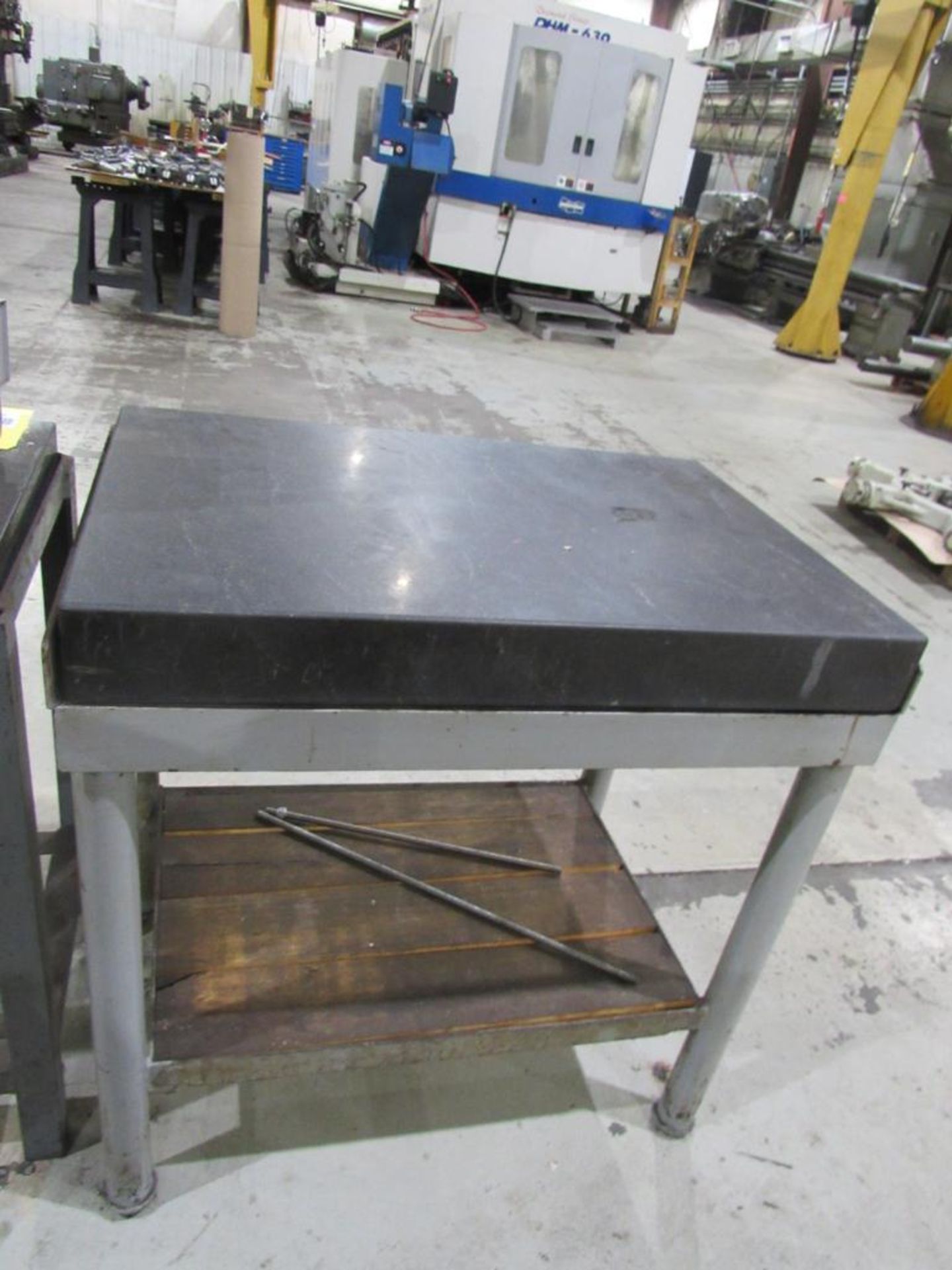 Granite Table on Stand - Image 3 of 3