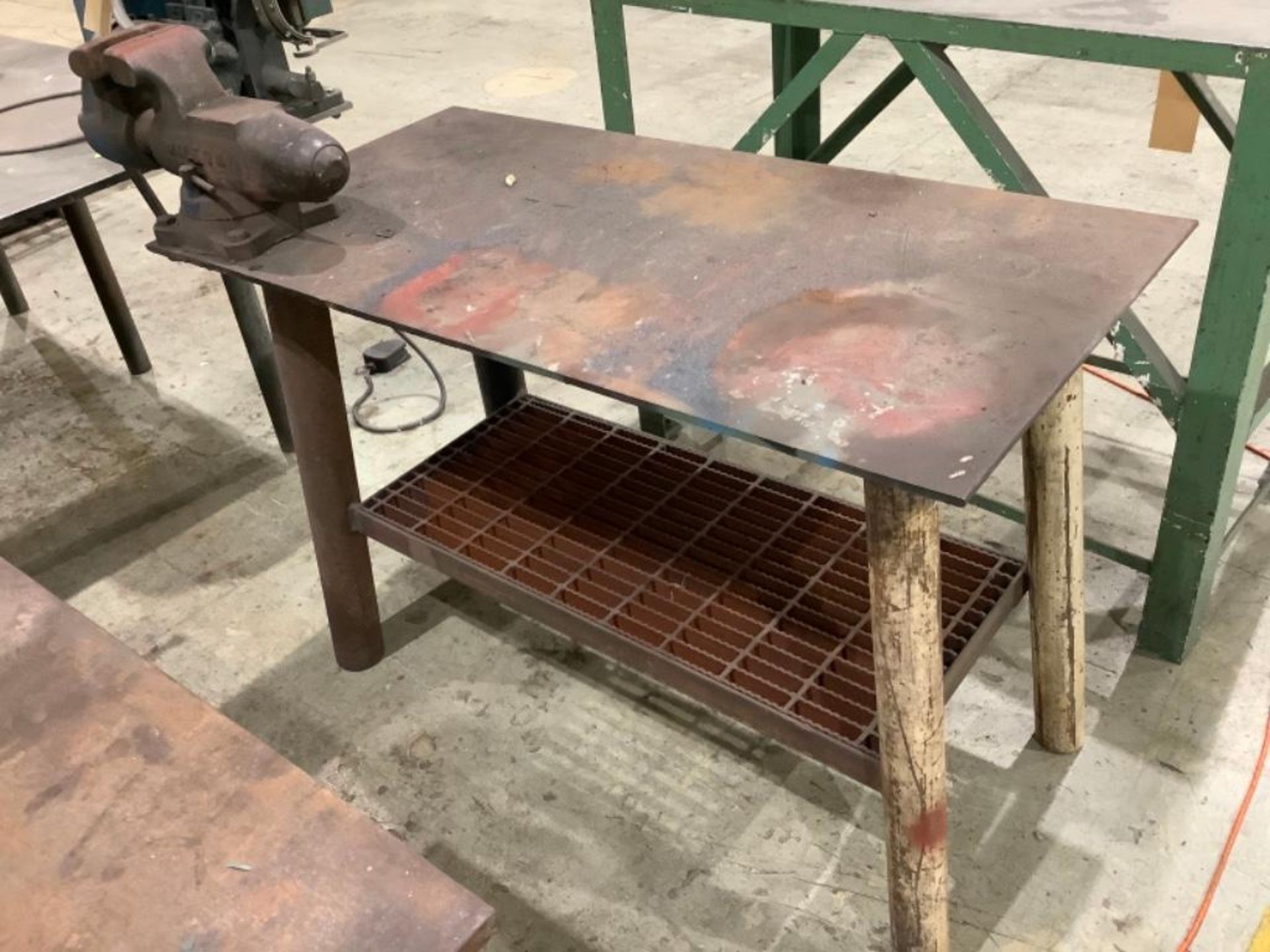 Lot of 2: Heavy Duty Metal Tables