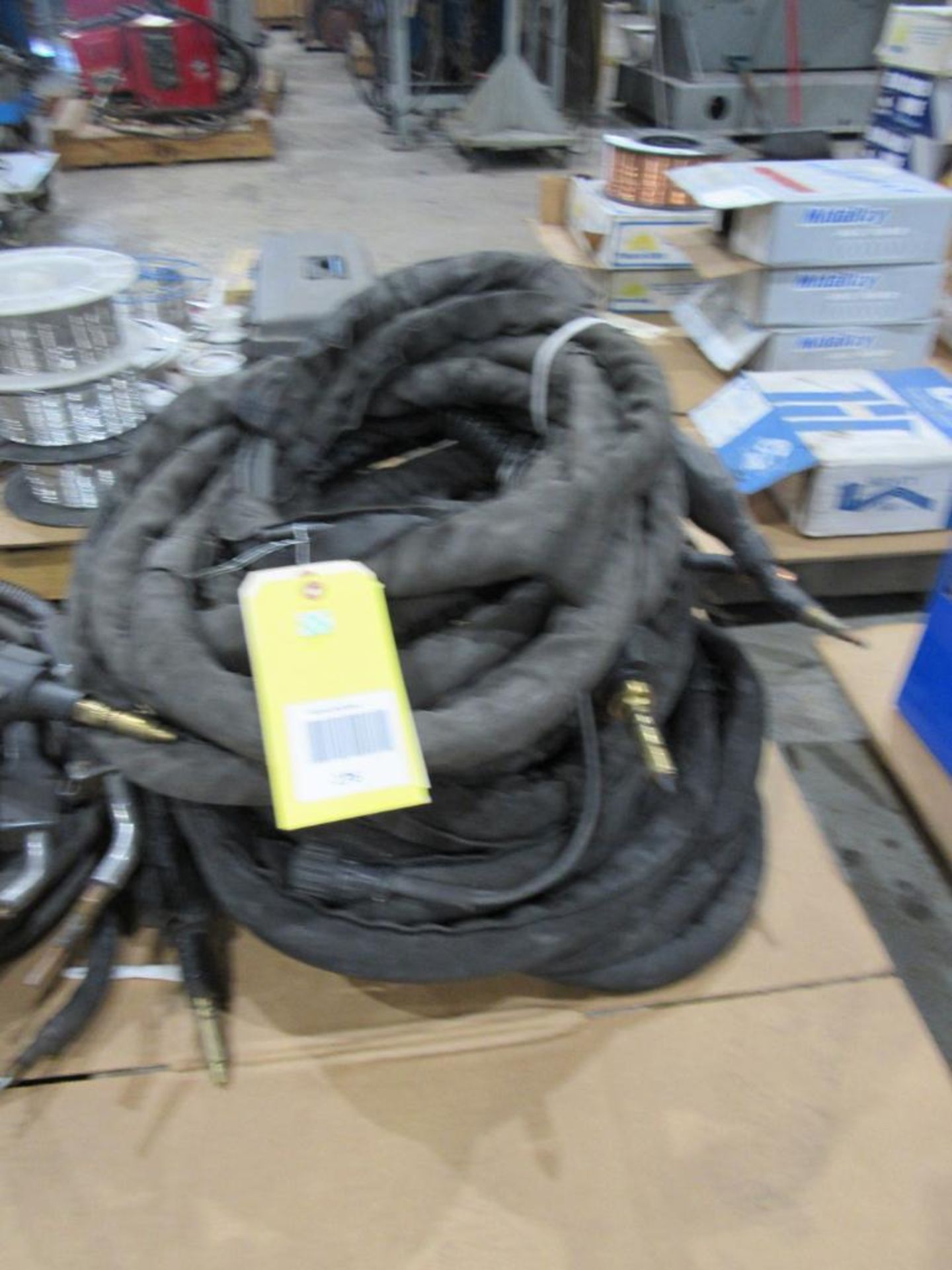 Lot of 4: Welding Cables with Guns