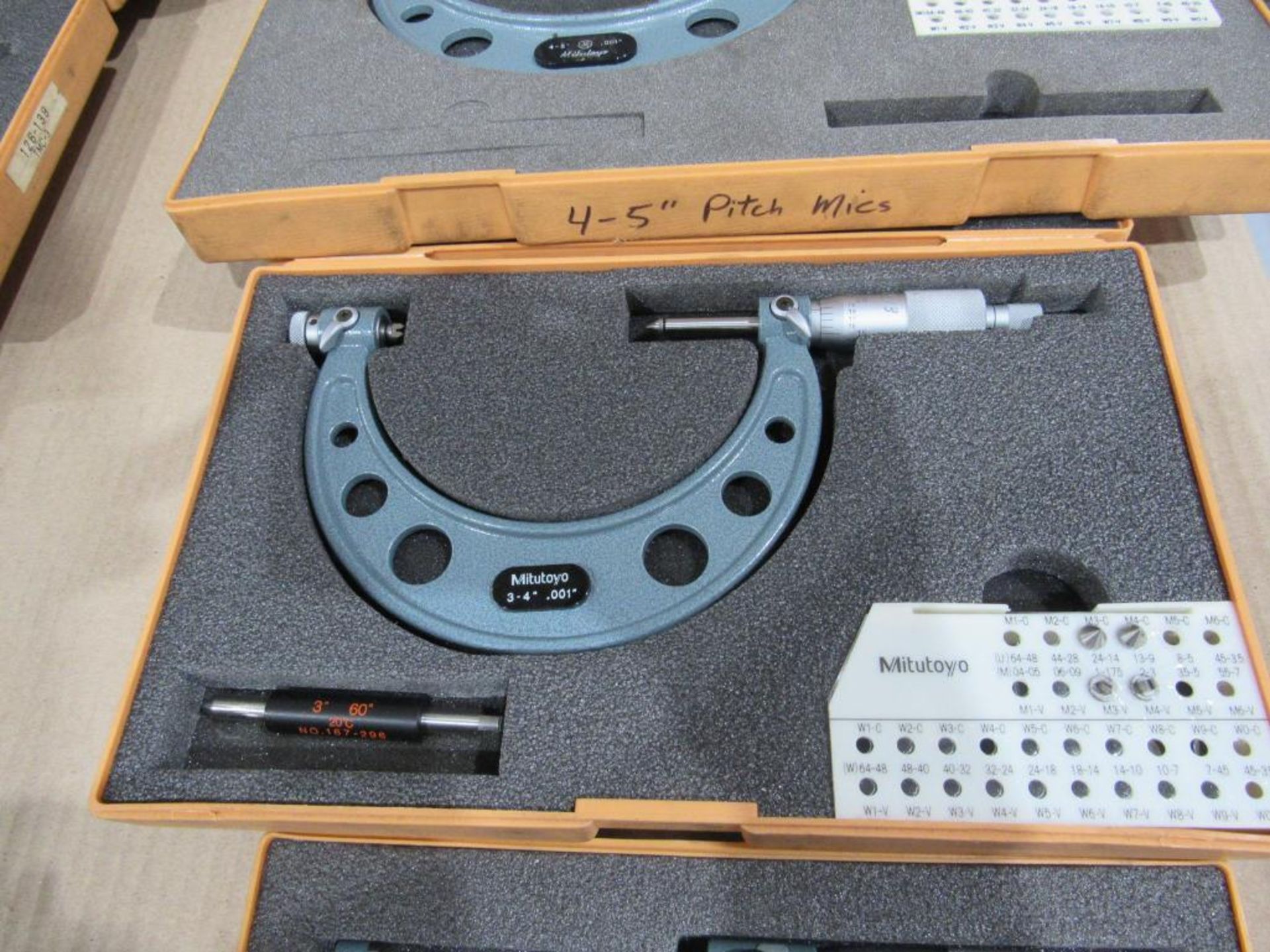QC: Lot of 4: Mitutoyo Micrometers - Image 3 of 5