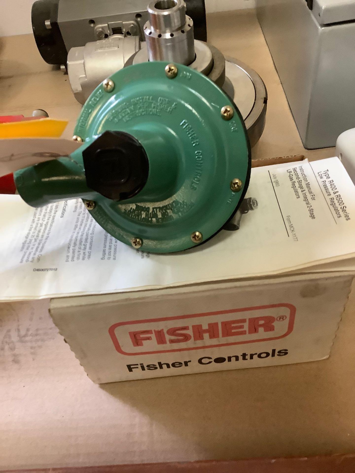 QC: Fisher Controls Low Pressure Regulator