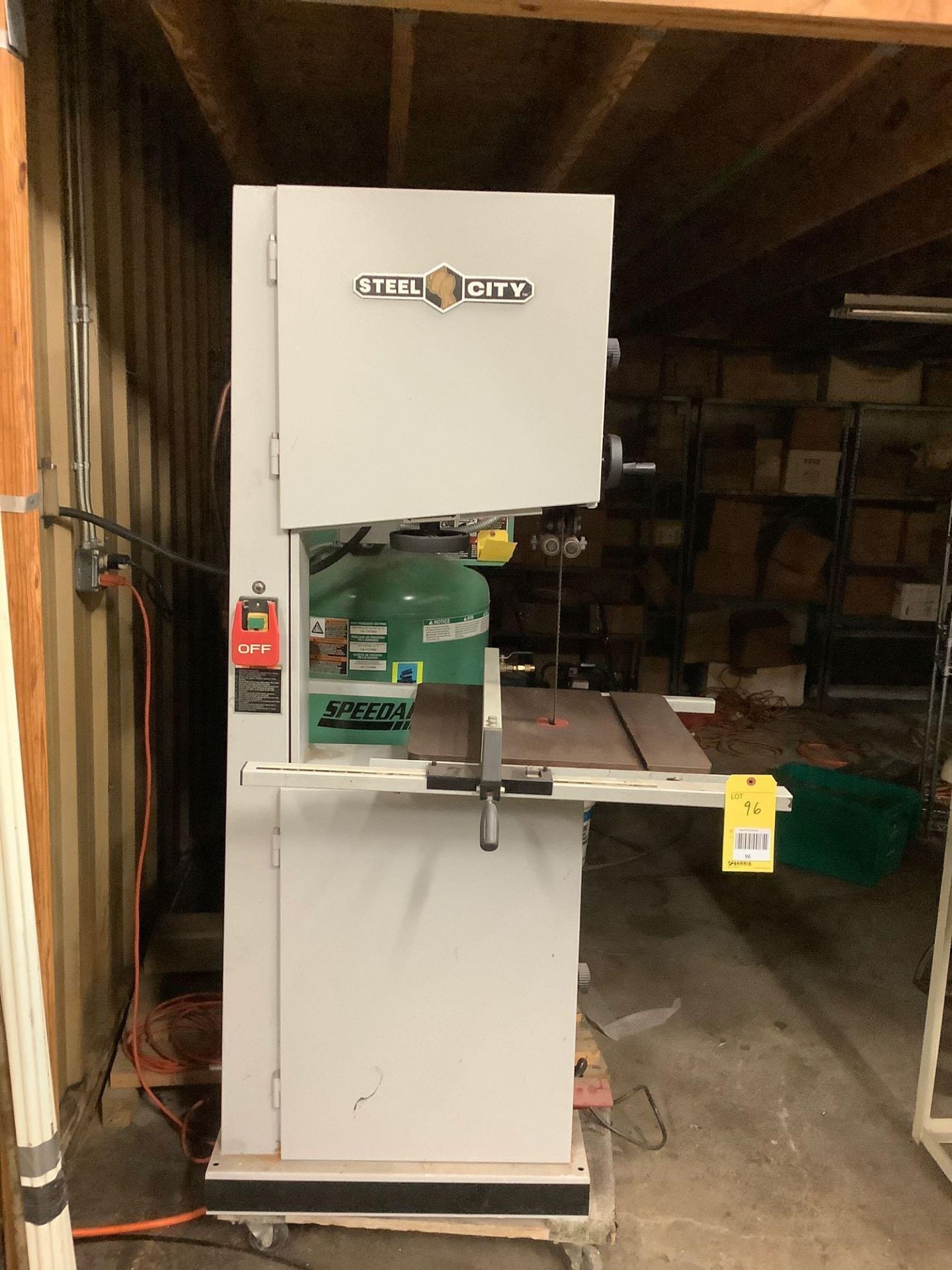 Steel City 18" Industrial Vertical Bandsaw, Model 50250 - Image 2 of 6