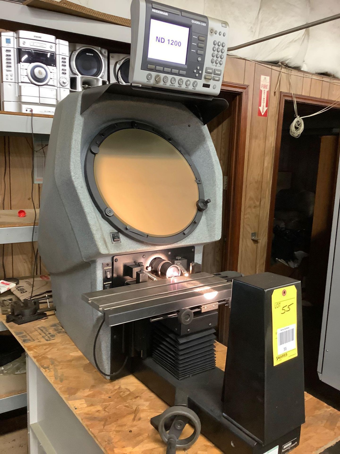 14" S-T Industries Horizontal Comparator Model 3500 - Image 3 of 7