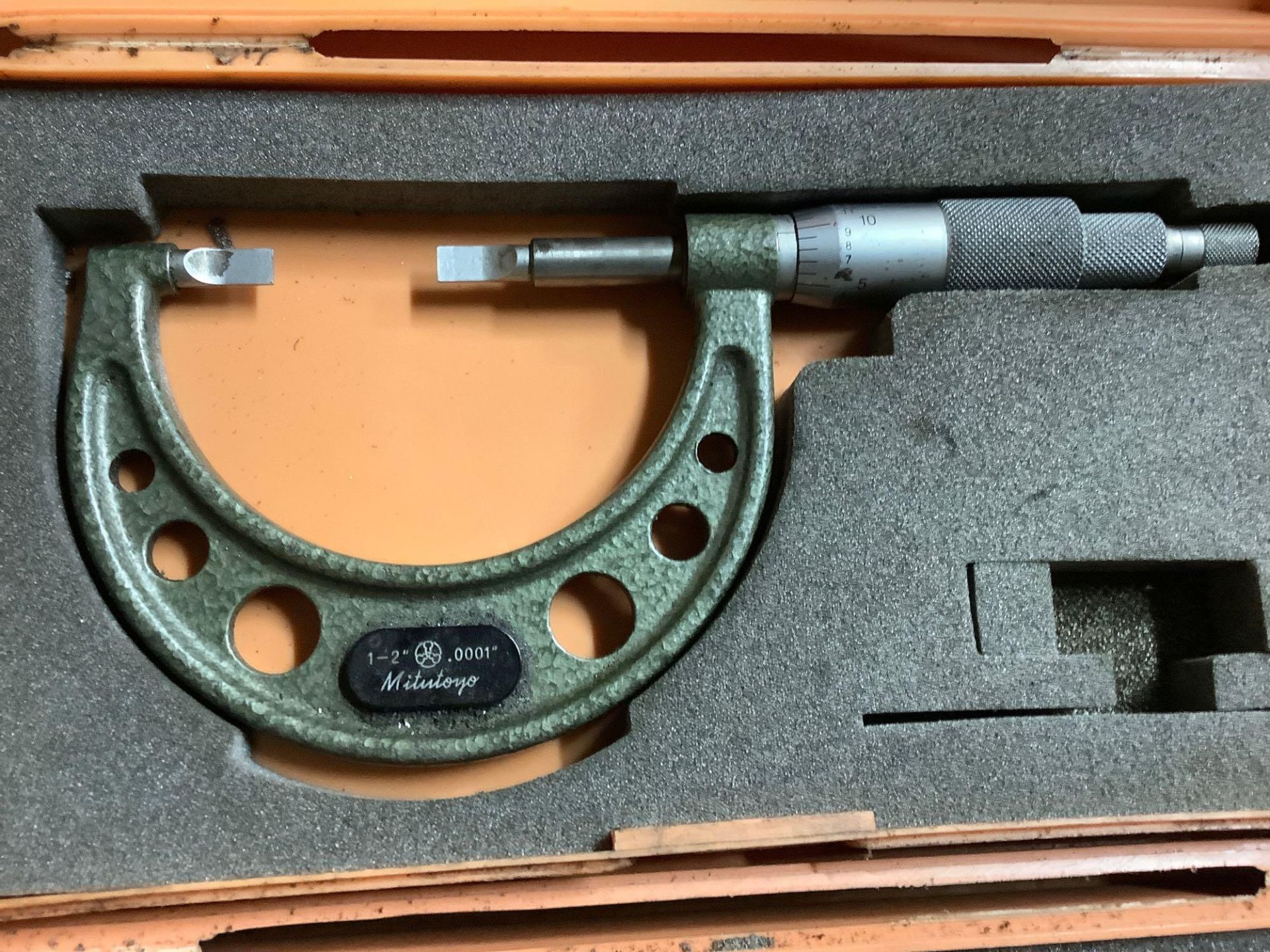 Lot of 2 Mitutoyo Blade Micrometers - Image 3 of 3