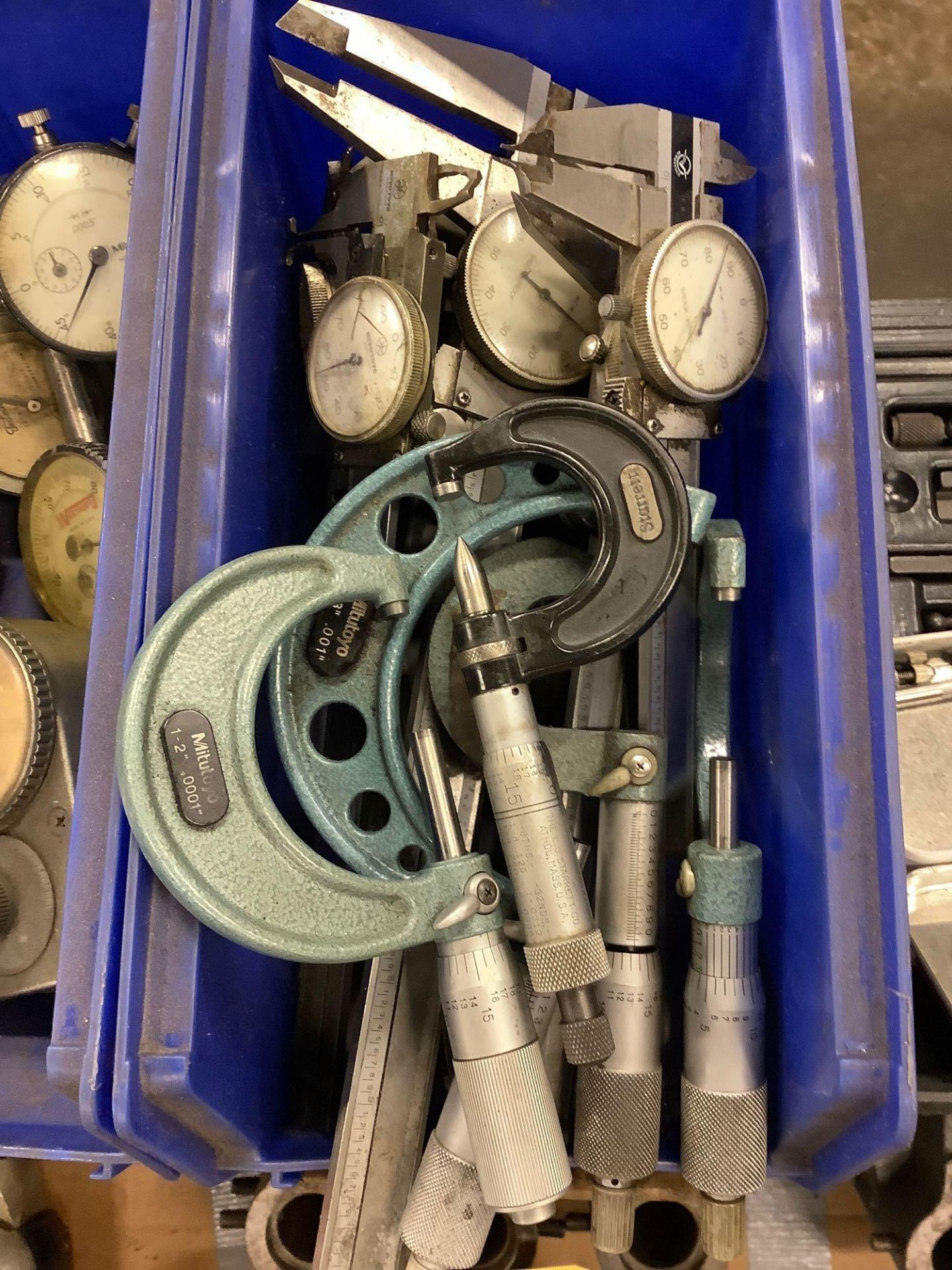 Lot: Calipers, Micrometers, Gauges; assorted sizes - Image 3 of 3