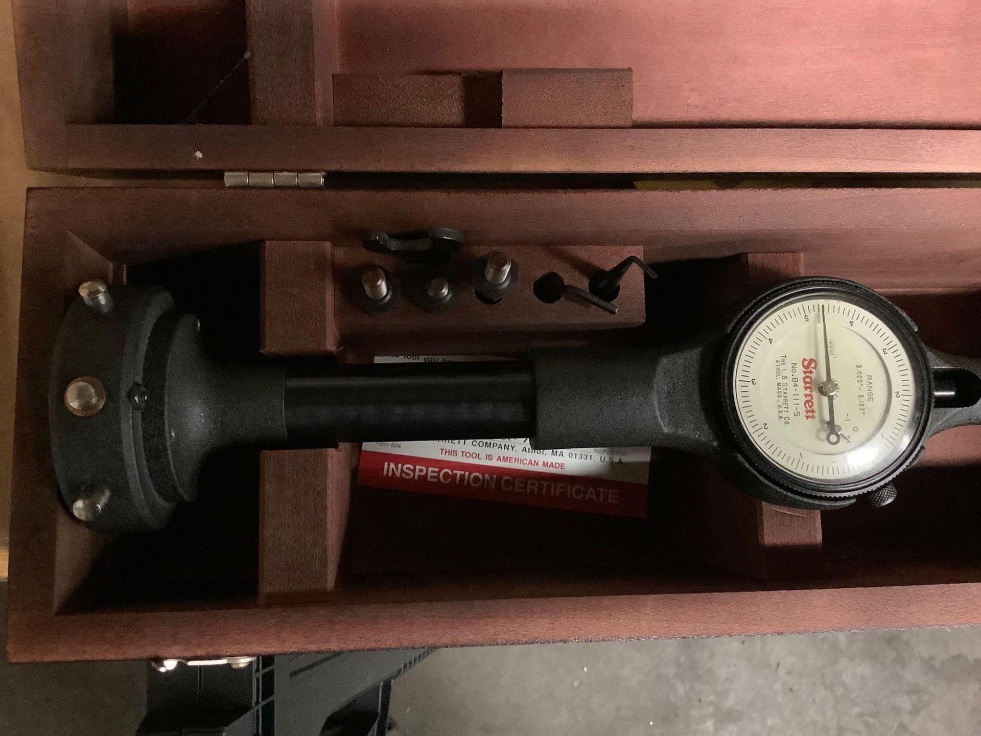 Starrett Bore Gauge, Range 3.000 " - 5.187" - Image 2 of 3