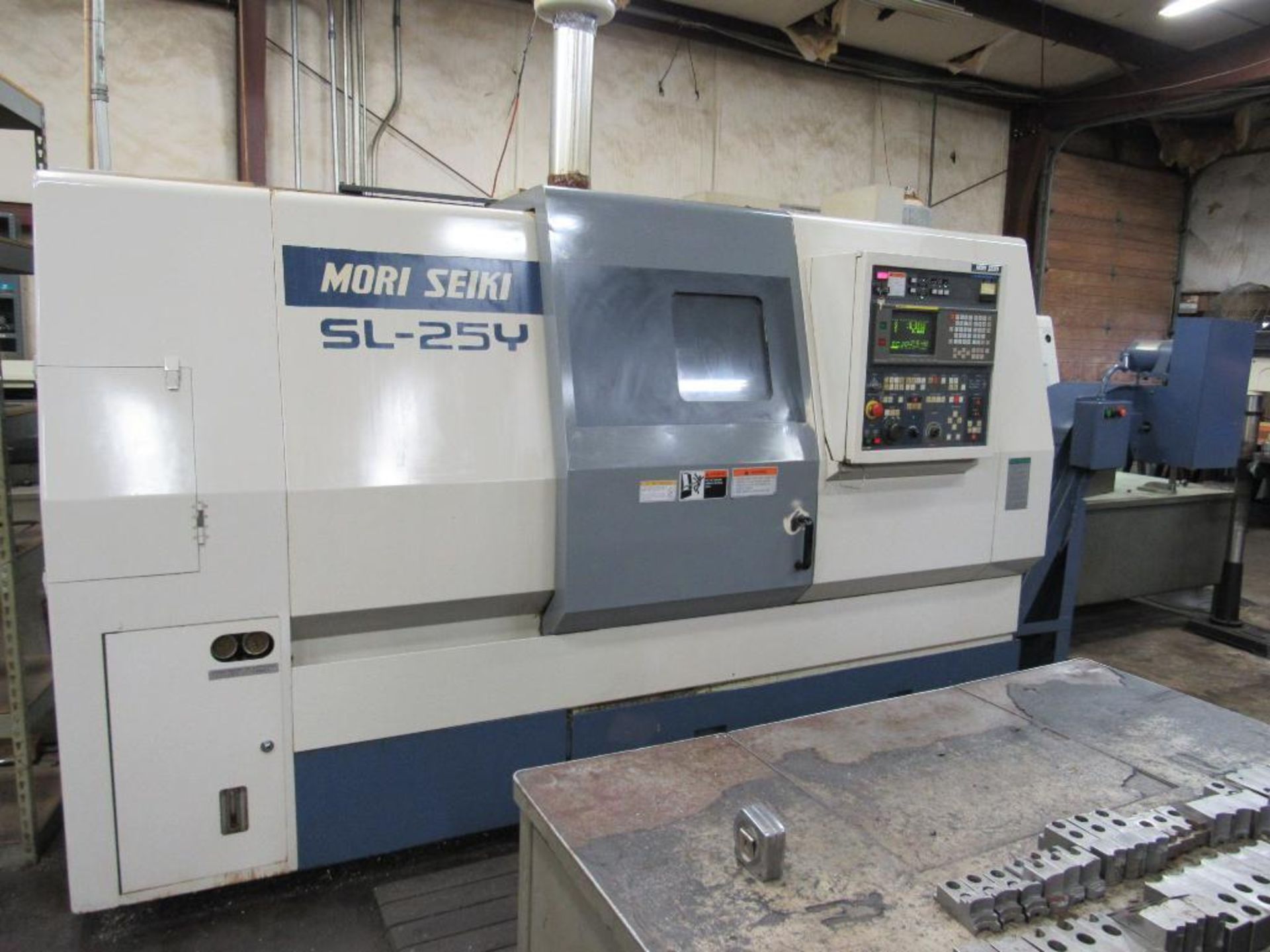 Mori Seiki SL-25Y/500 CNC Slant Bed Lathe - Image 4 of 15