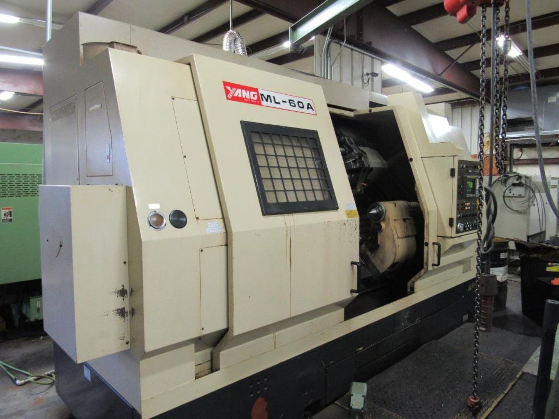 Yang Model ML-60A CNC Slant Bed Lathe - Image 3 of 18