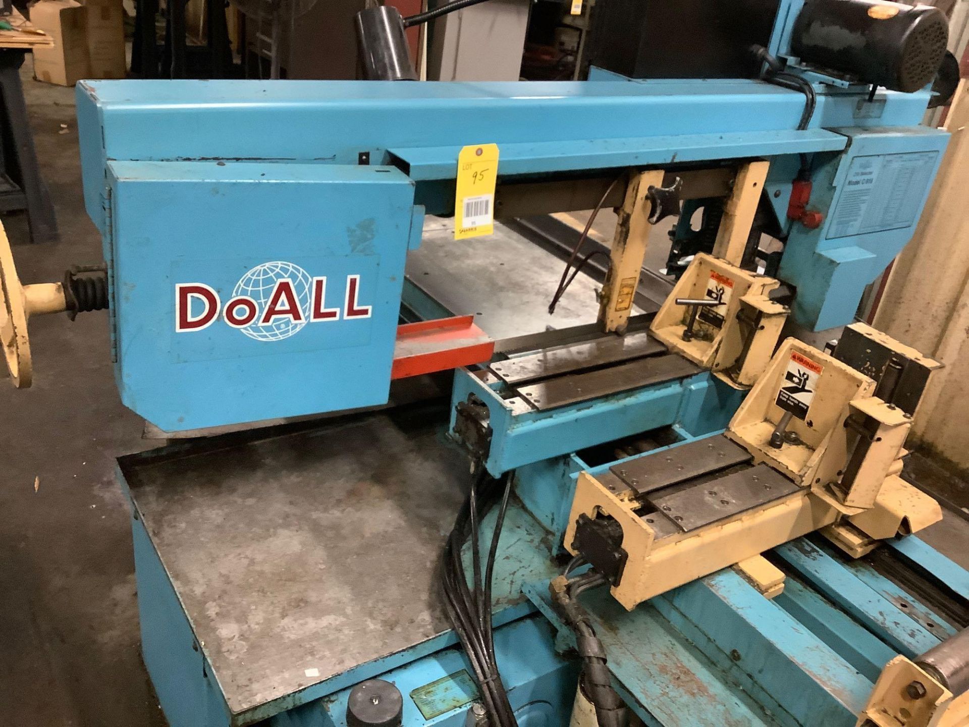 DoALL Model C-916SA Horizontal Bandsaw - Image 12 of 20